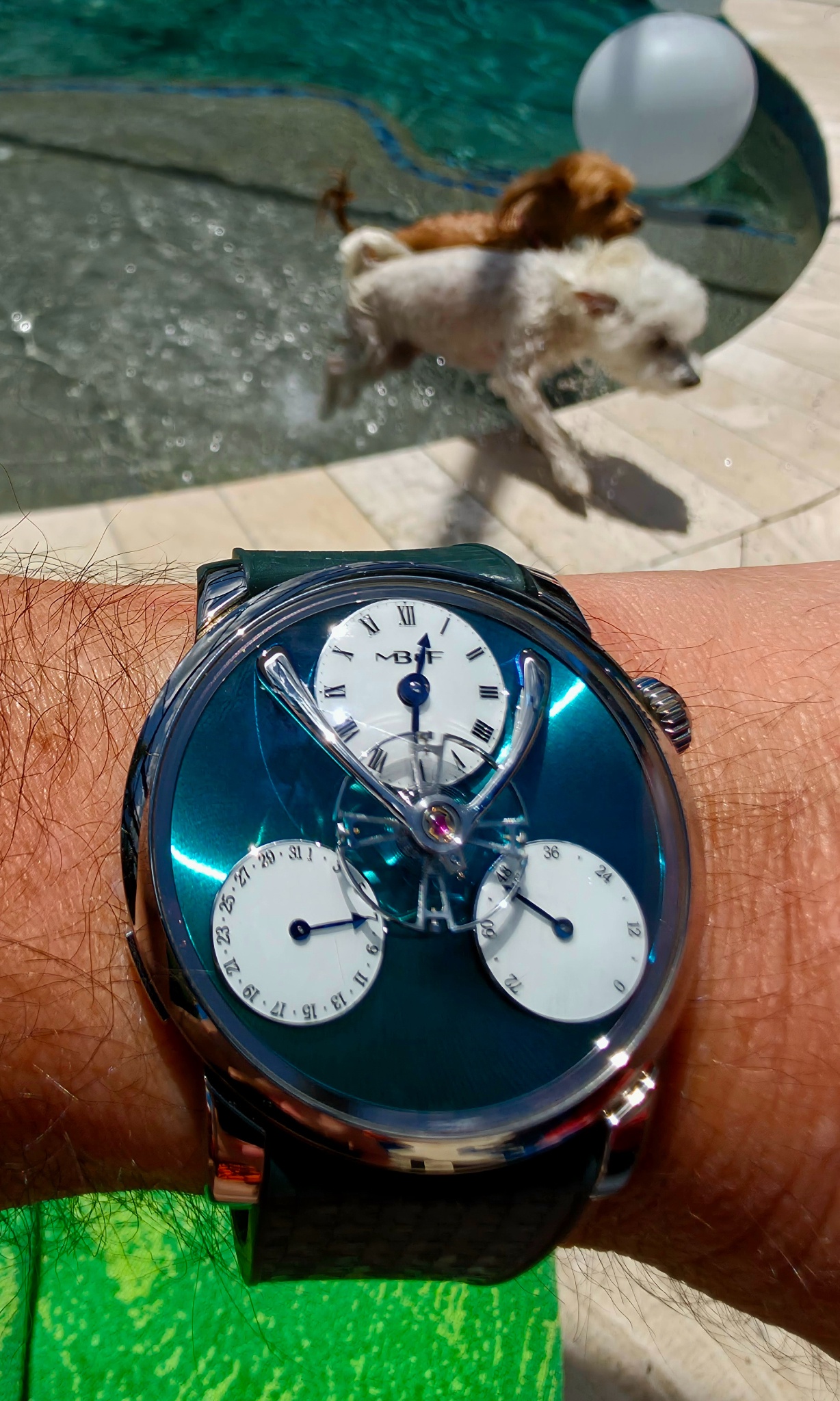 Watch by AHCI and independent haute horlogerie, MB&F, Legacy Machines, LM Split Escapement