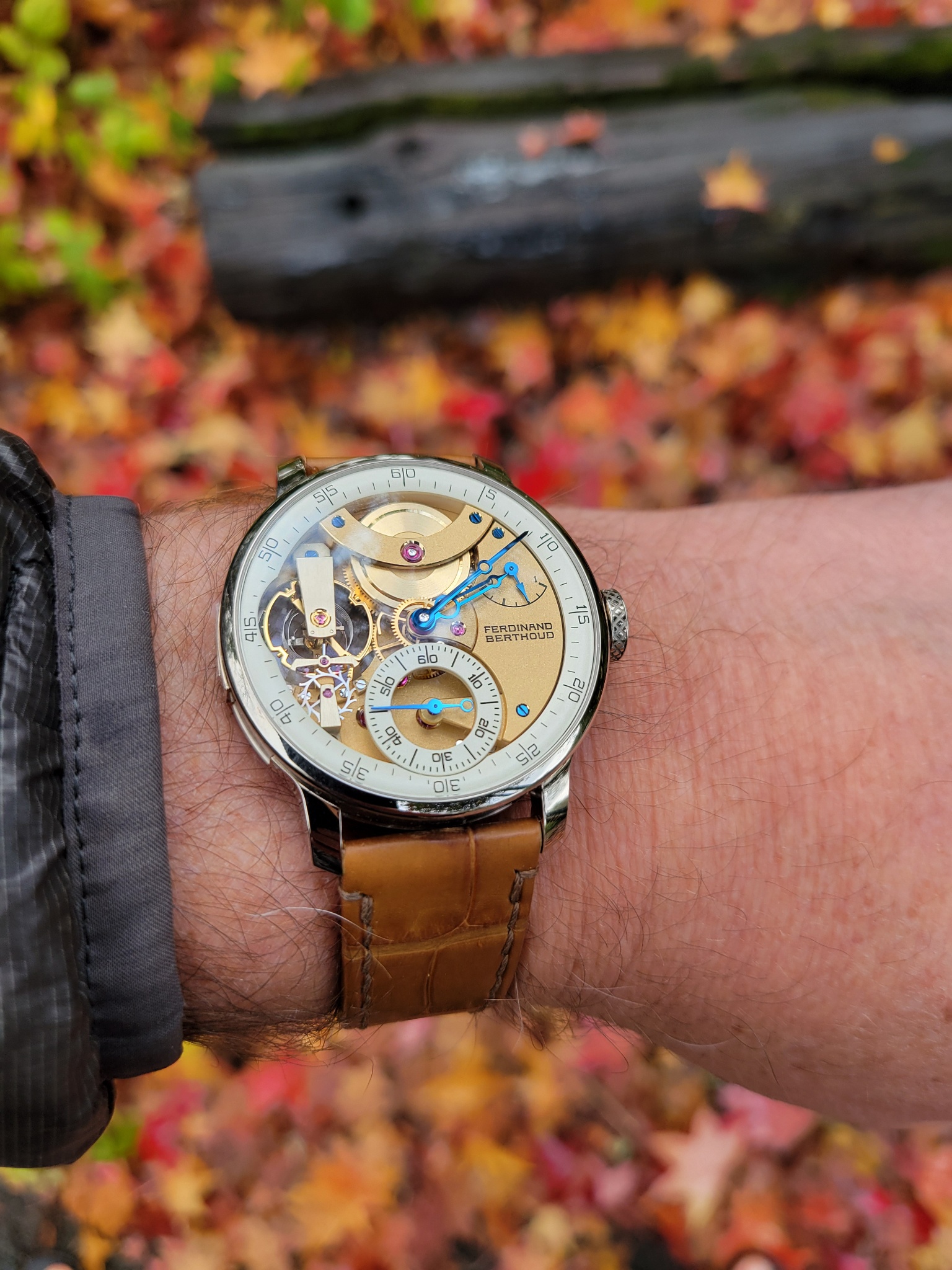 Watch by AHCI and independent haute horlogerie, Ferdinand Berthoud