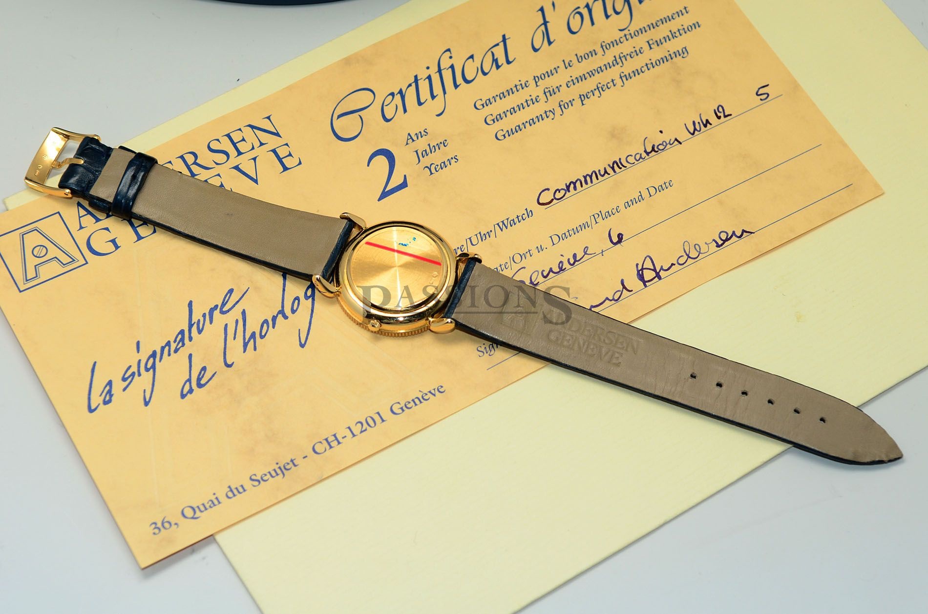 Watch by AHCI and independent haute horlogerie, complications