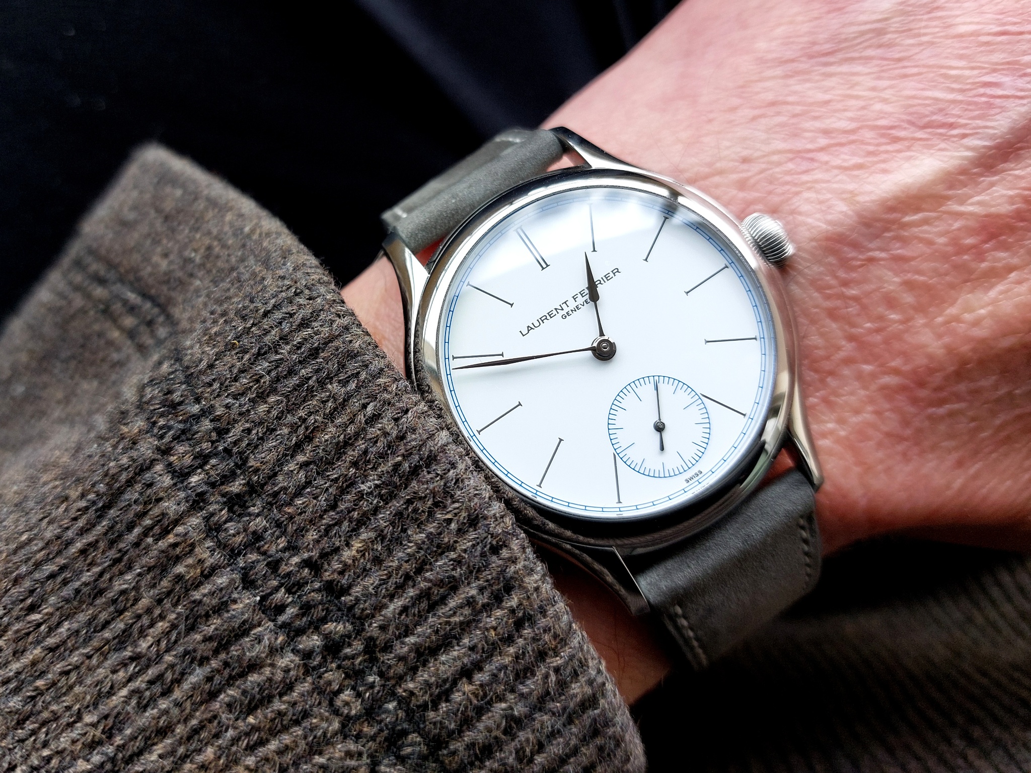 Watch by AHCI and independent haute horlogerie, Laurent Ferrier, Classic Micro Rotor