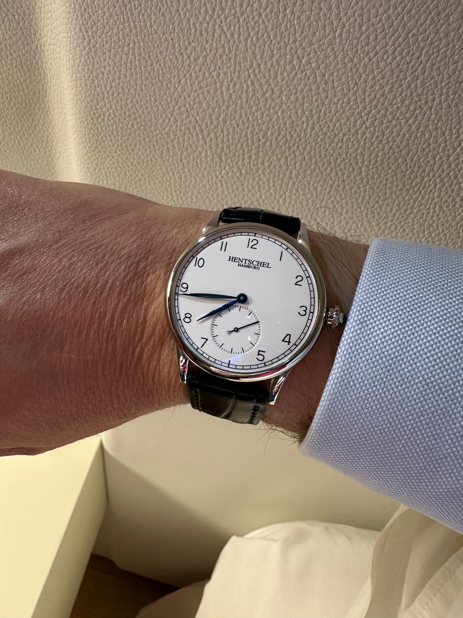 Watch by AHCI and independent haute horlogerie, Hentschel
