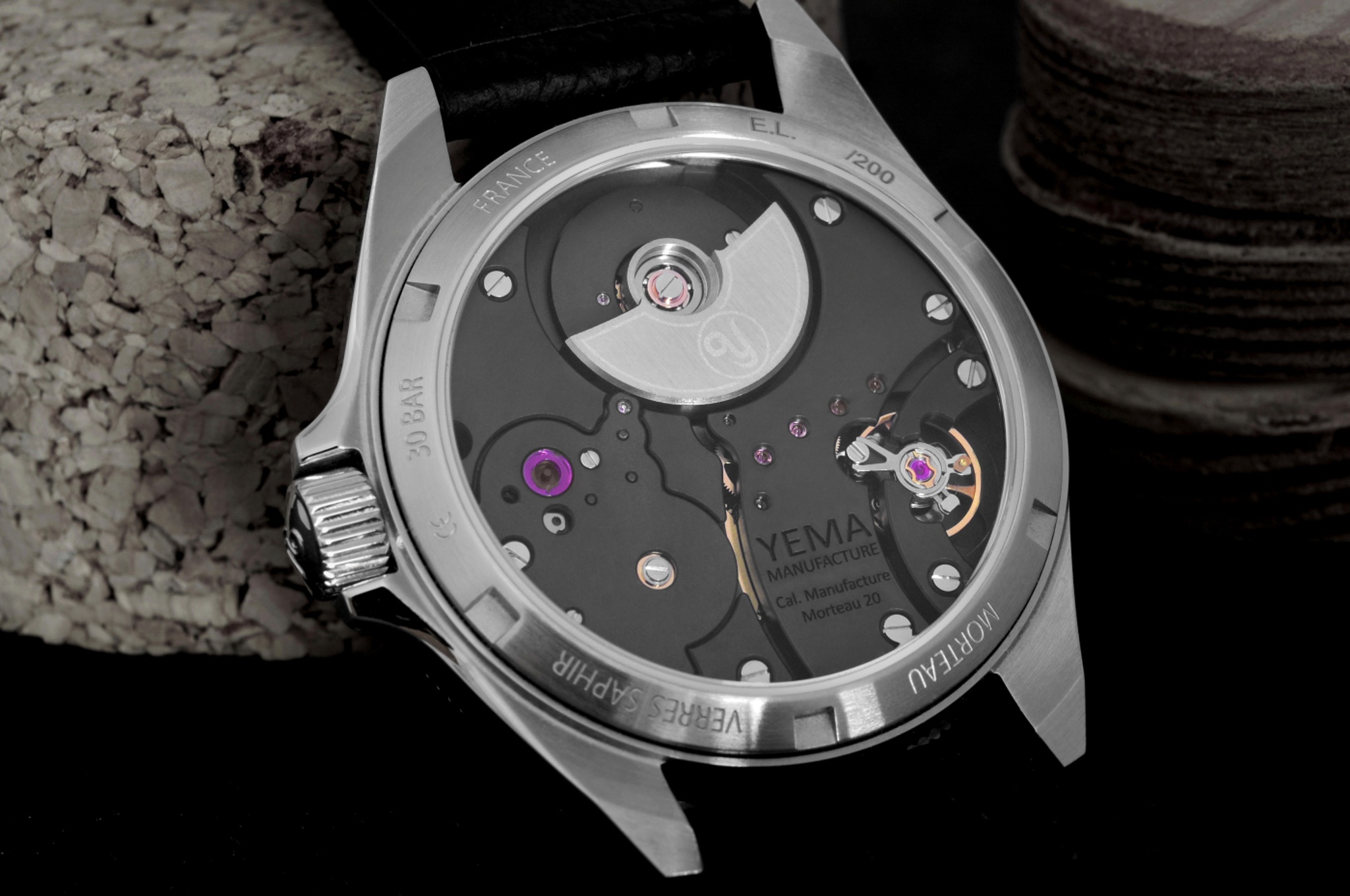 Watch by AHCI and independent haute horlogerie, Yema