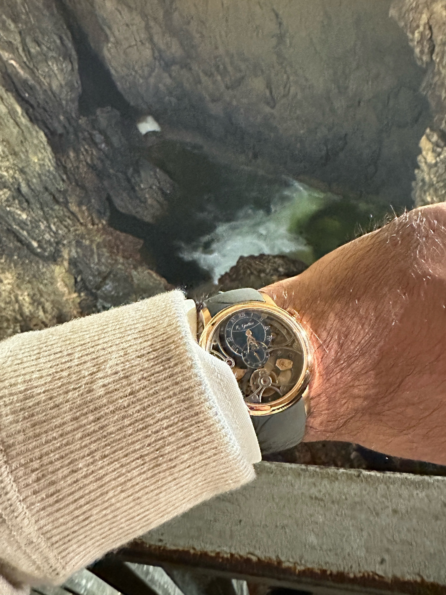 Watch by AHCI and independent haute horlogerie, Romain Gauthier