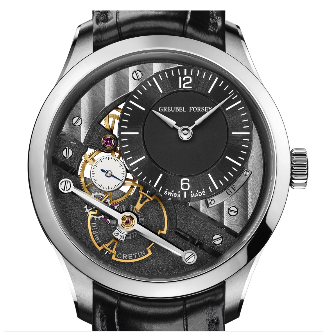 Watch by AHCI and independent haute horlogerie, Greubel Forsey, Signature 1