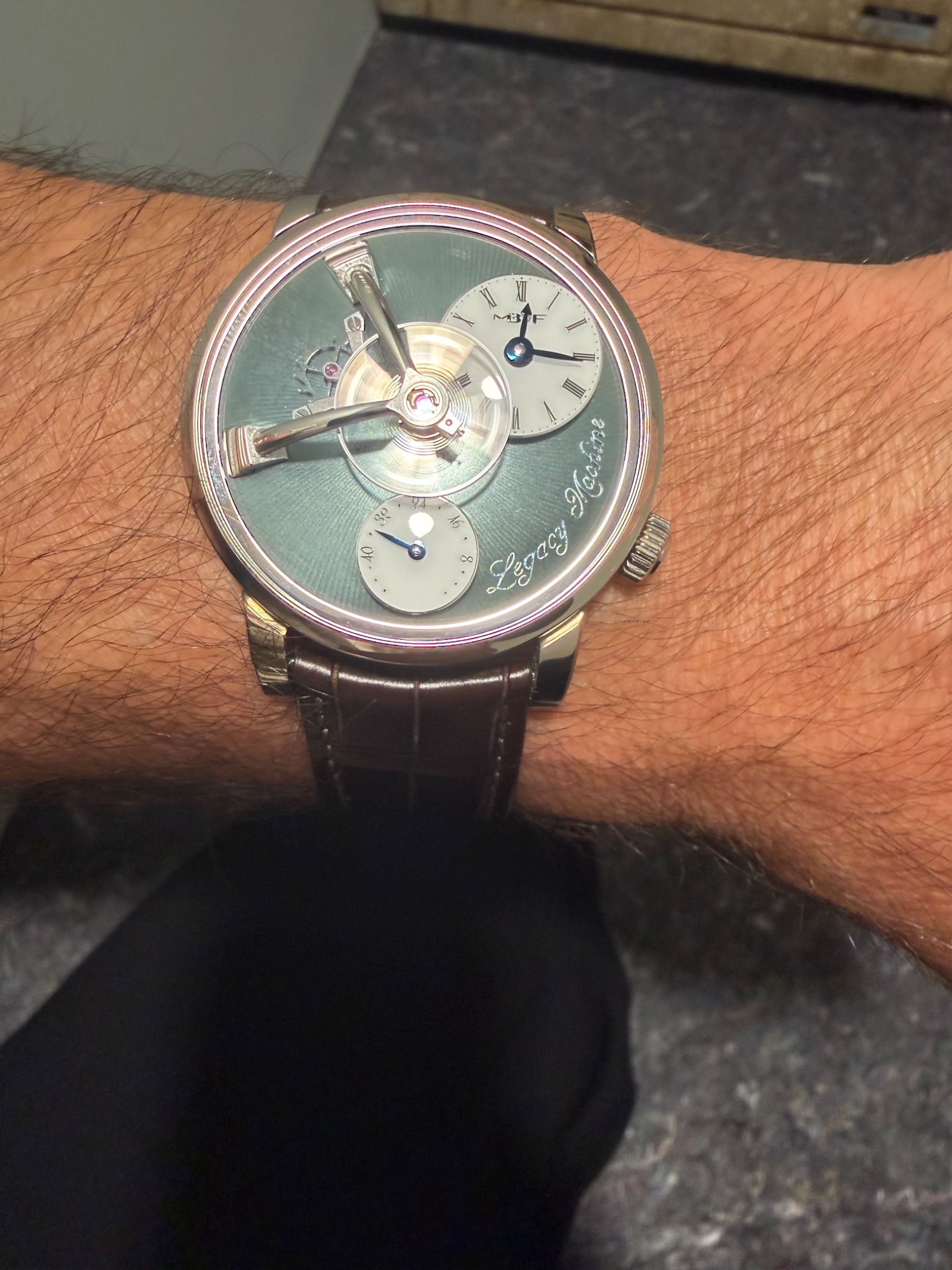 Watch by AHCI and independent haute horlogerie, Legacy Machines, Legacy Machine 101, MB&F