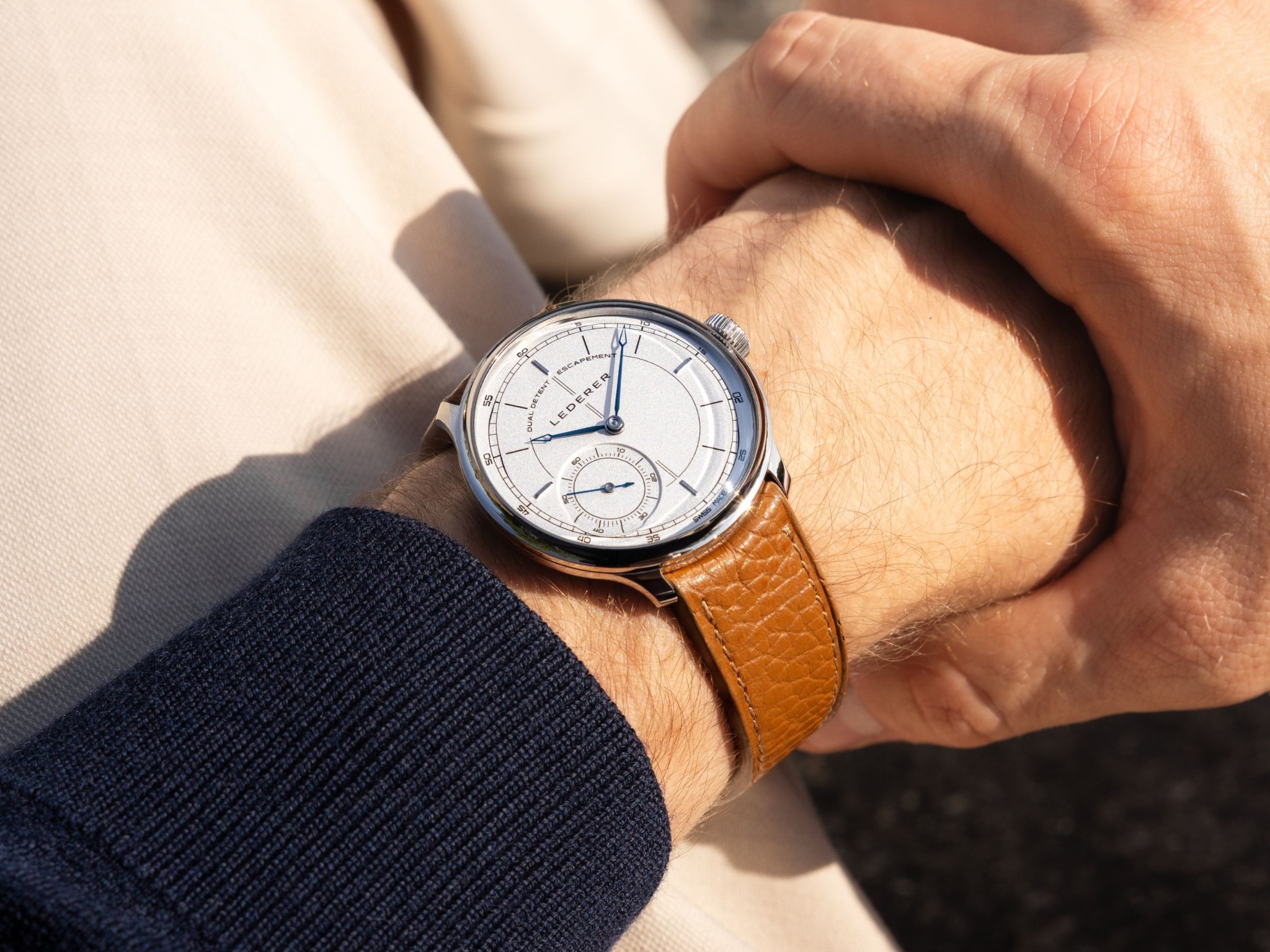 Watch by AHCI and independent haute horlogerie, Bernhard Lederer