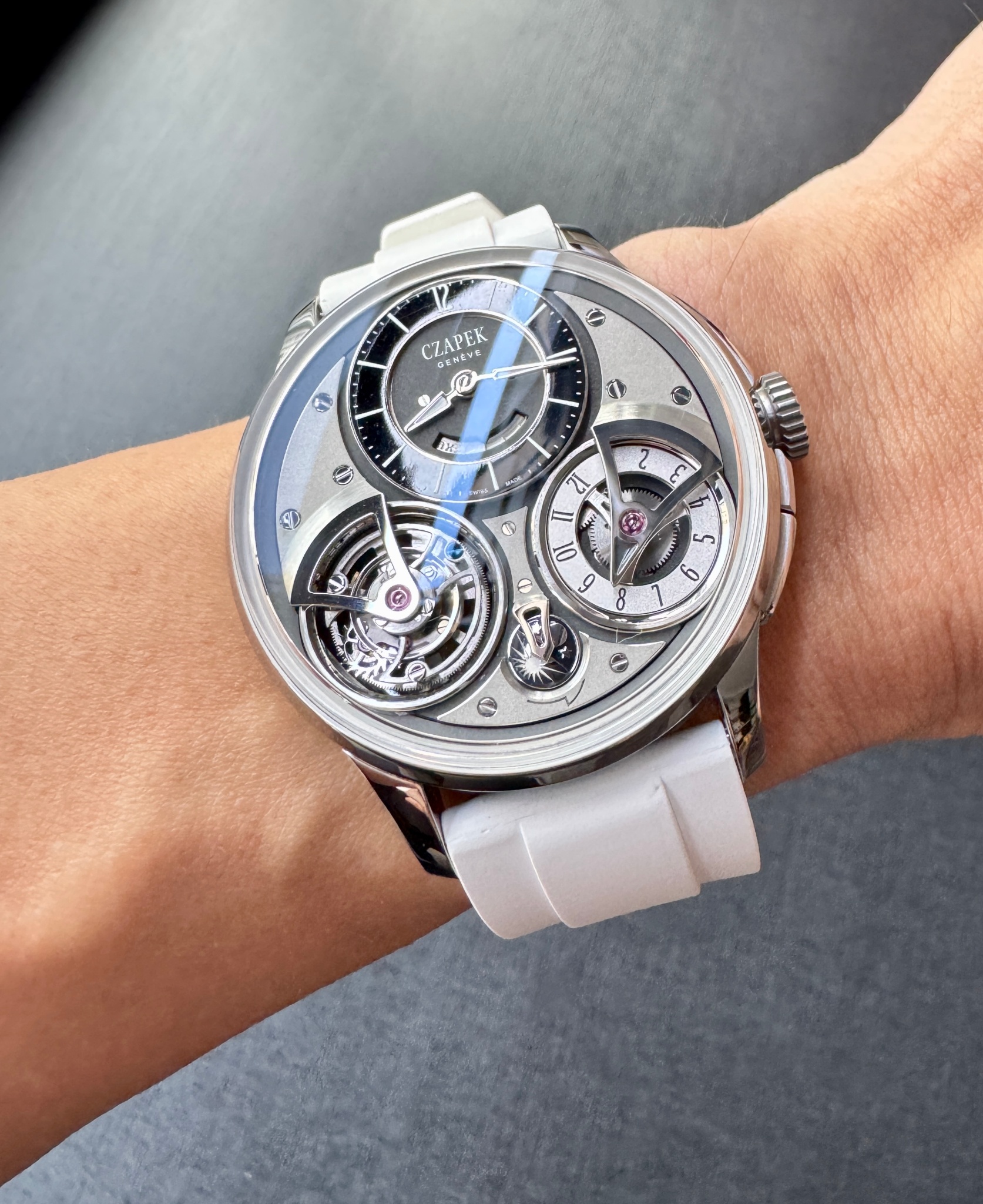 Watch by AHCI and independent haute horlogerie, Czapek