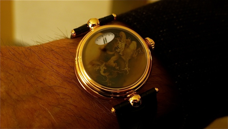 And what was on Mr. Paulis wrist ? 