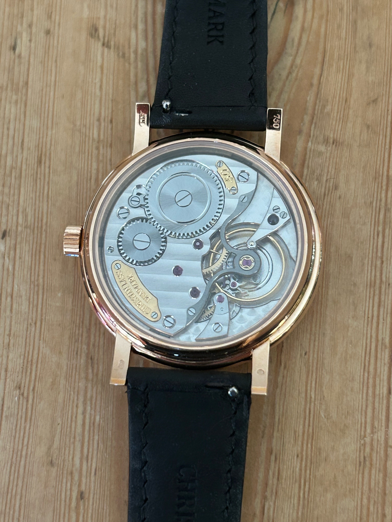 Watch by AHCI and independent haute horlogerie, Christian Lass