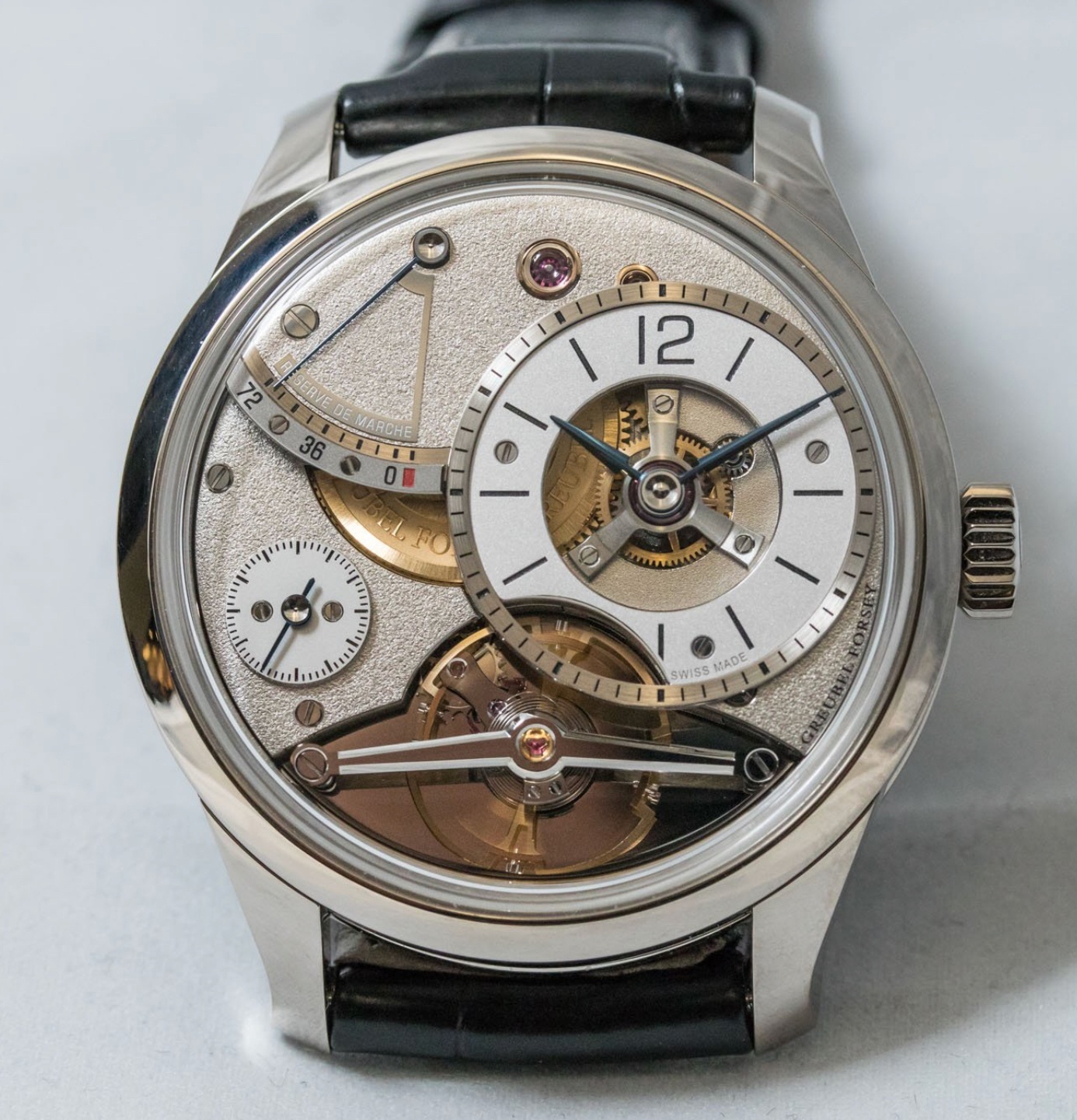Watch by AHCI and independent haute horlogerie, Greubel Forsey, Balancier Contemporain