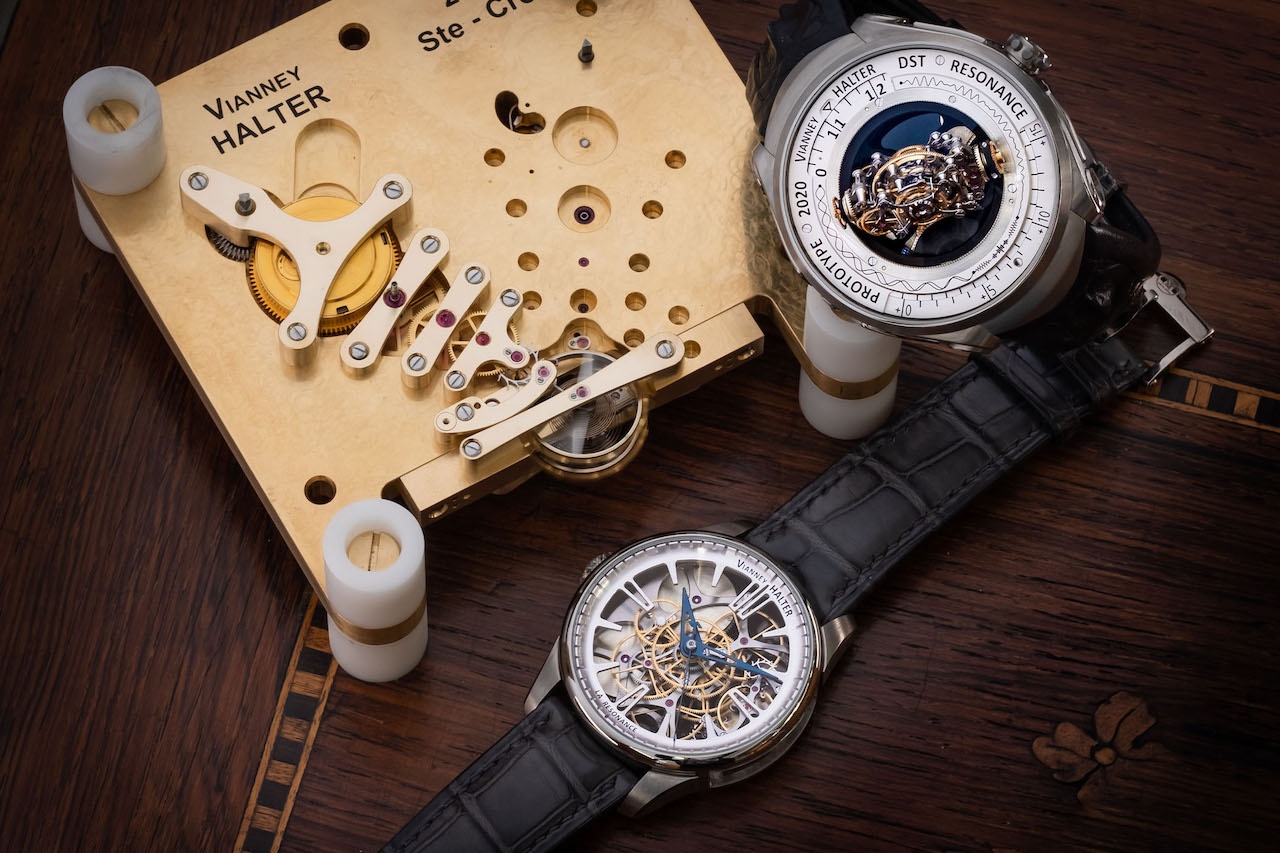 Watch by AHCI and independent haute horlogerie, Vianney Halter, La Resonance