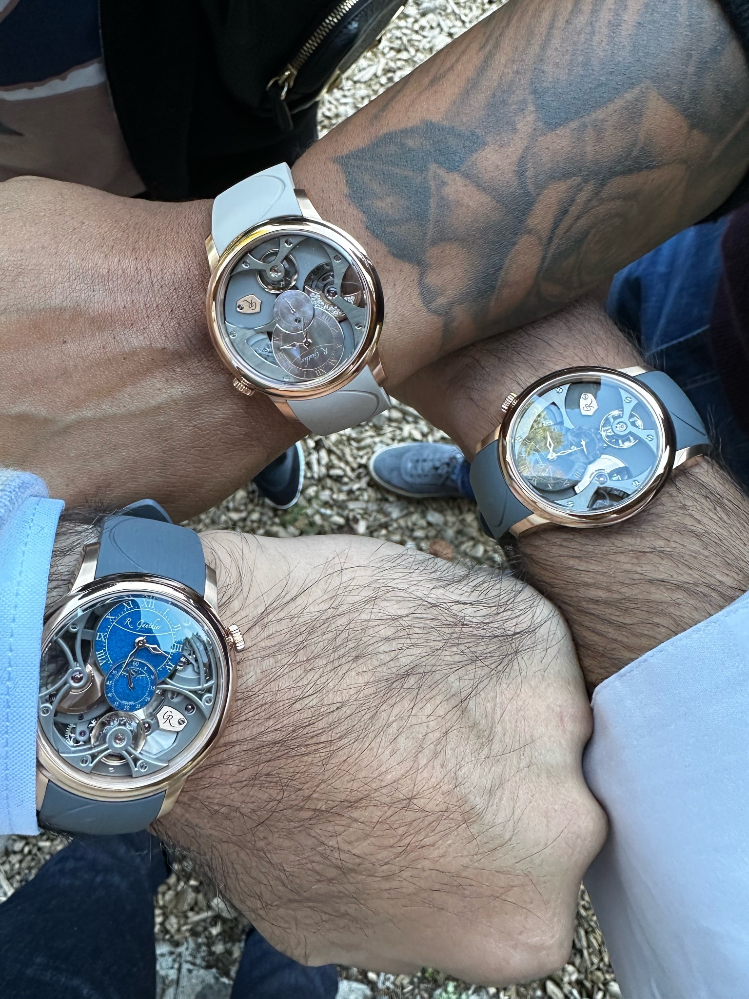 Watch by AHCI and independent haute horlogerie, Romain Gauthier