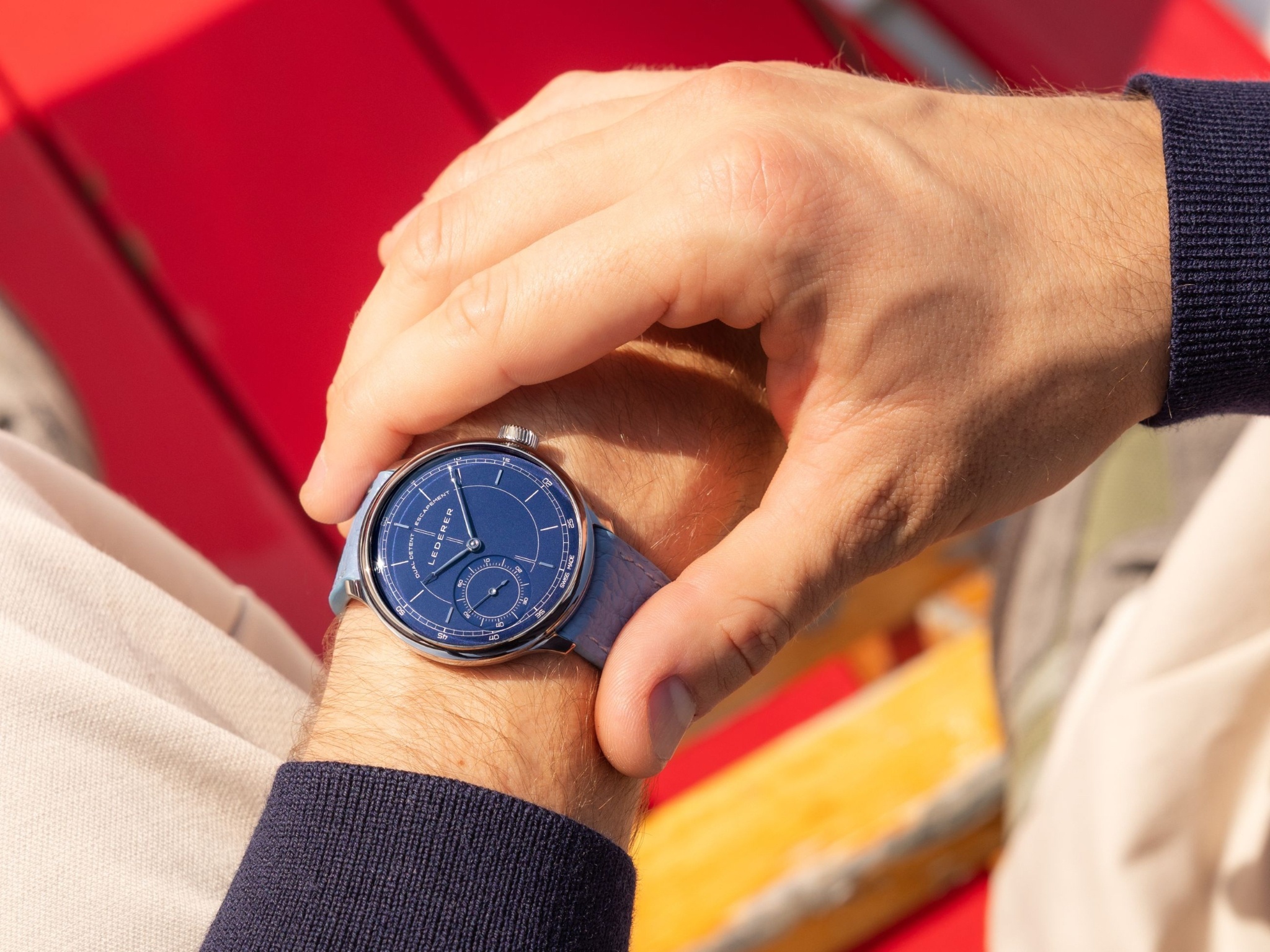 Watch by AHCI and independent haute horlogerie, Bernhard Lederer