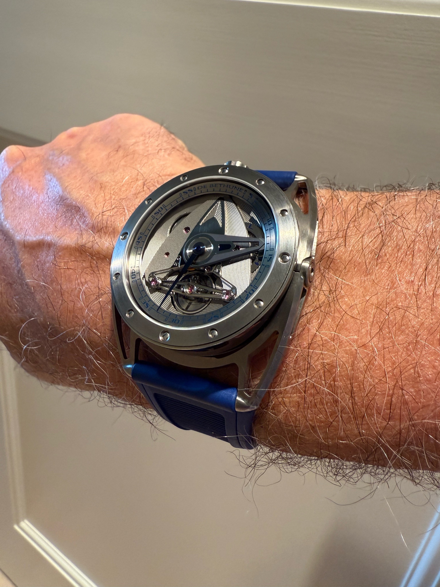 Watch by AHCI and independent haute horlogerie, De Bethune, DB28