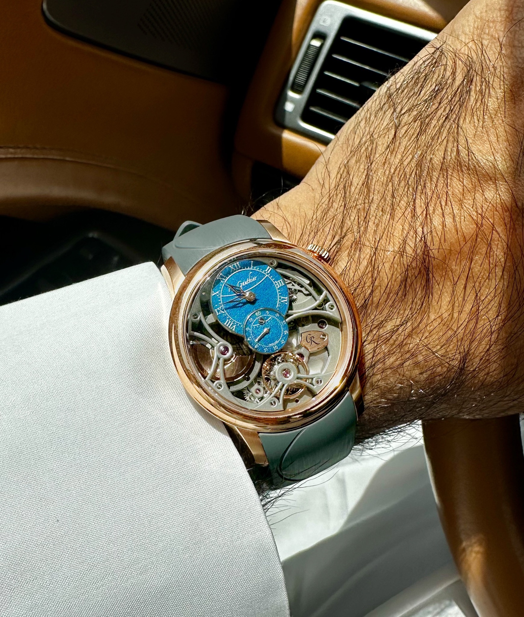 Watch by AHCI and independent haute horlogerie, Romain Gauthier, Prestige, Insight Micro-Rotor