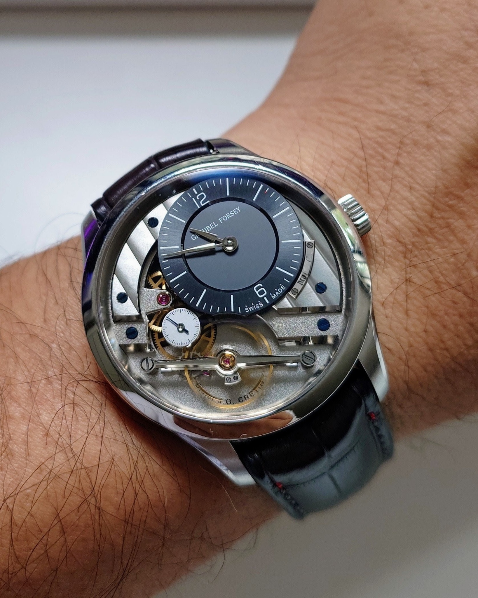 Watch by AHCI and independent haute horlogerie, S1, Roger Smith Series 1, Roger Smith, Greubel Forsey