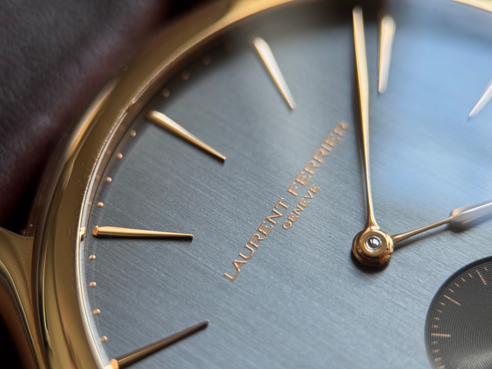 Watch by AHCI and independent haute horlogerie, Laurent Ferrier