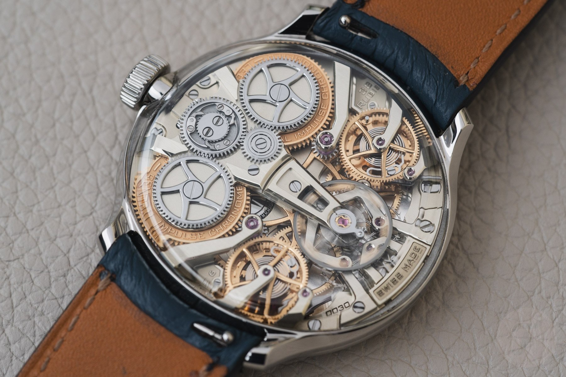 Watch by AHCI and independent haute horlogerie, Bernhard Lederer