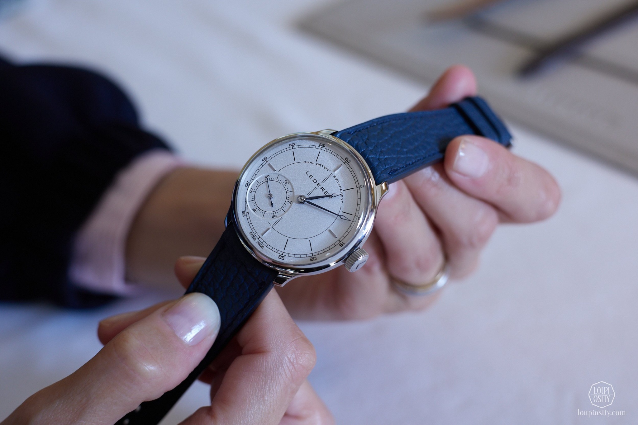 Watch by AHCI and independent haute horlogerie, Bernhard Lederer