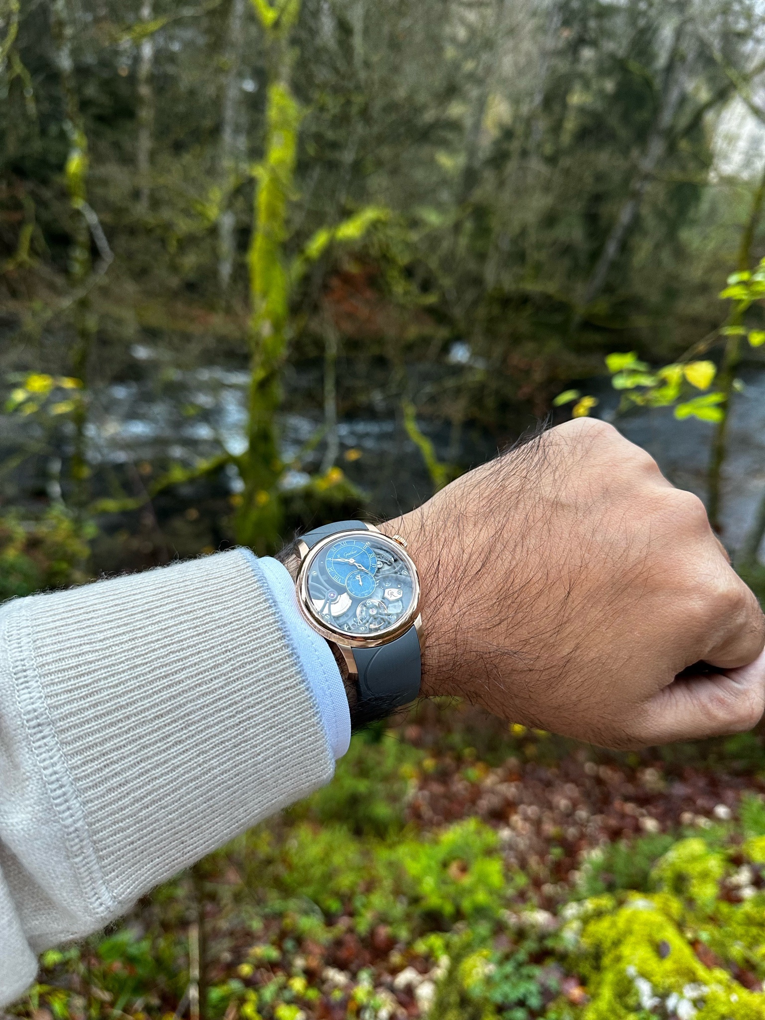 Watch by AHCI and independent haute horlogerie, Romain Gauthier