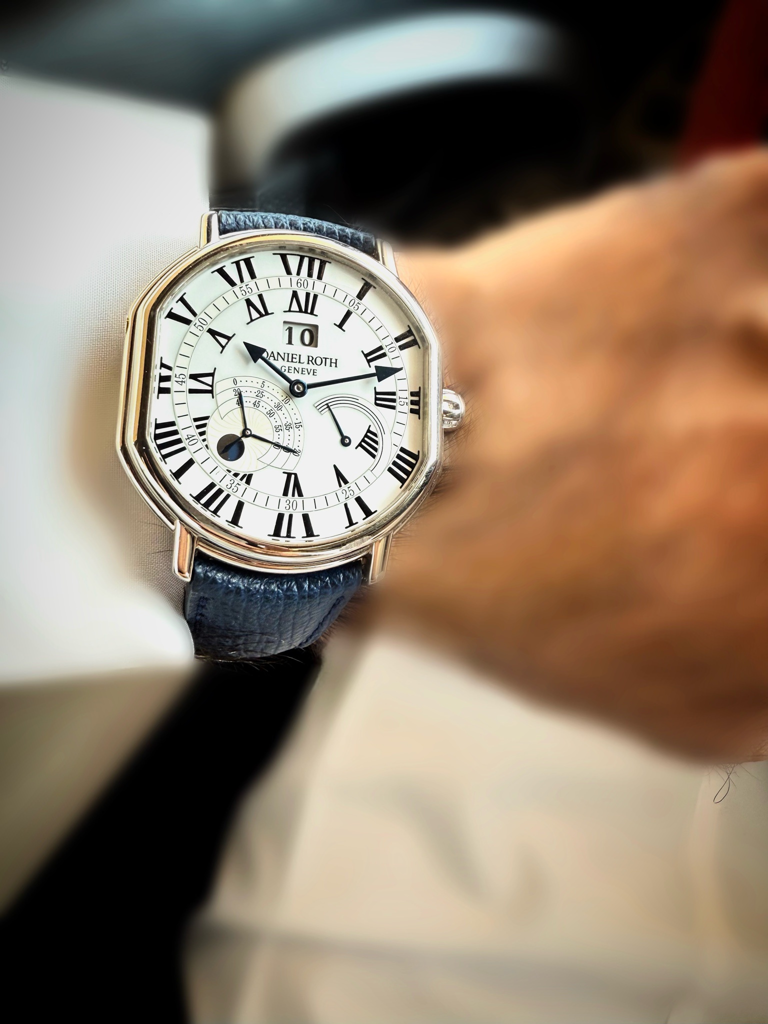 Watch by AHCI and independent haute horlogerie, Daniel Roth, Athys