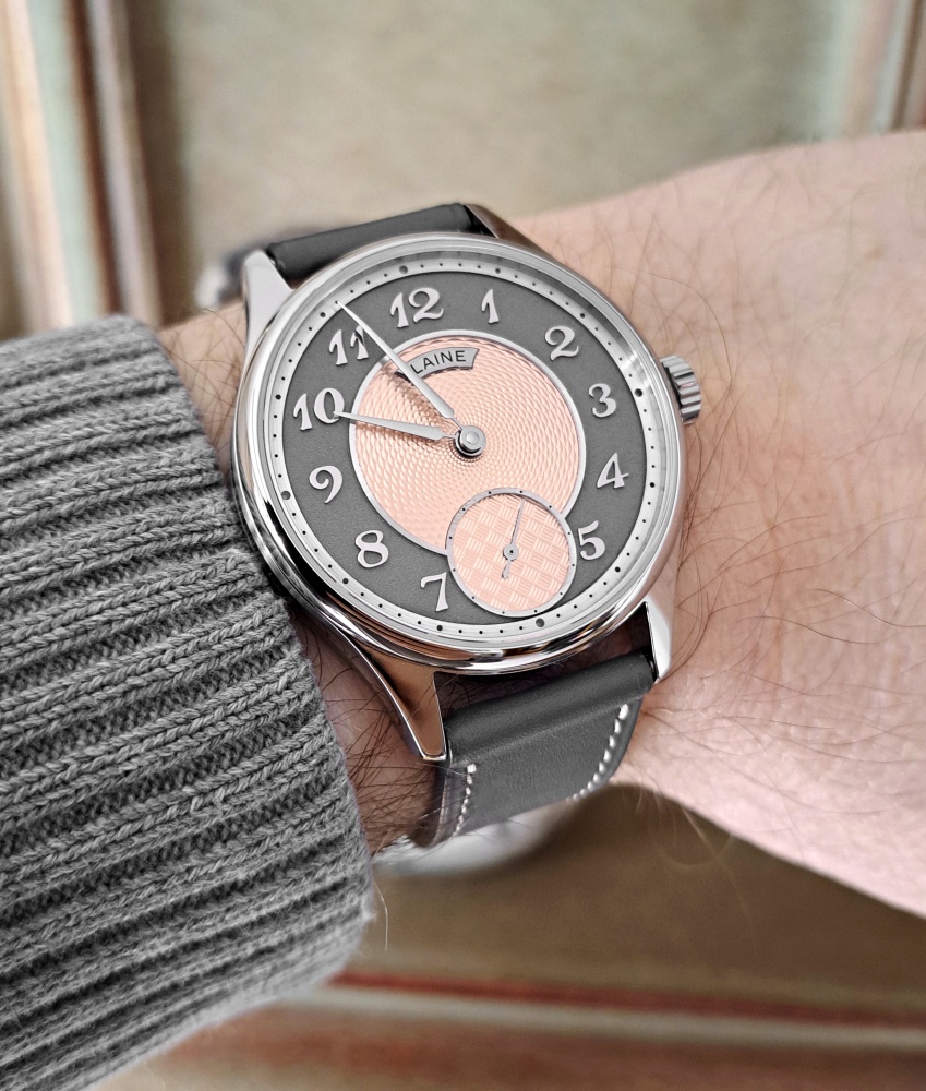 Watch by AHCI and independent haute horlogerie, Laine, GG3