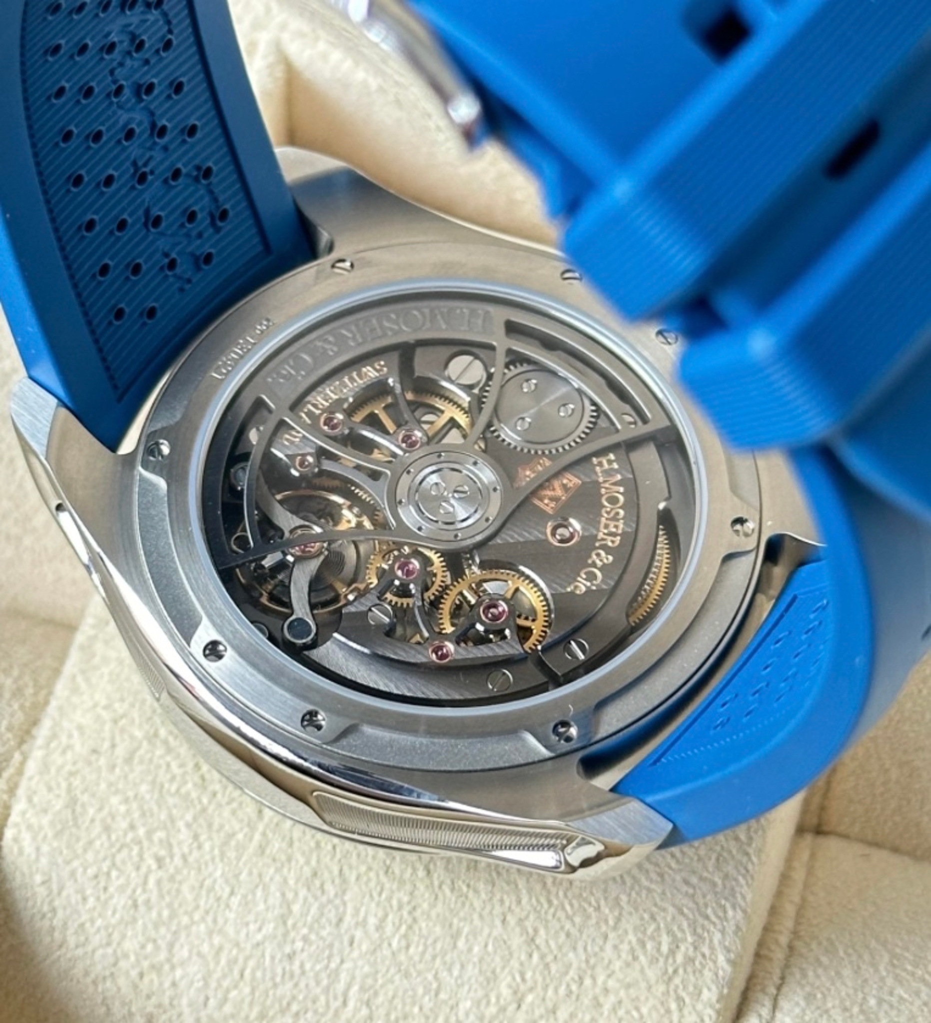 Watch by AHCI and independent haute horlogerie, Moser, Moser Concept