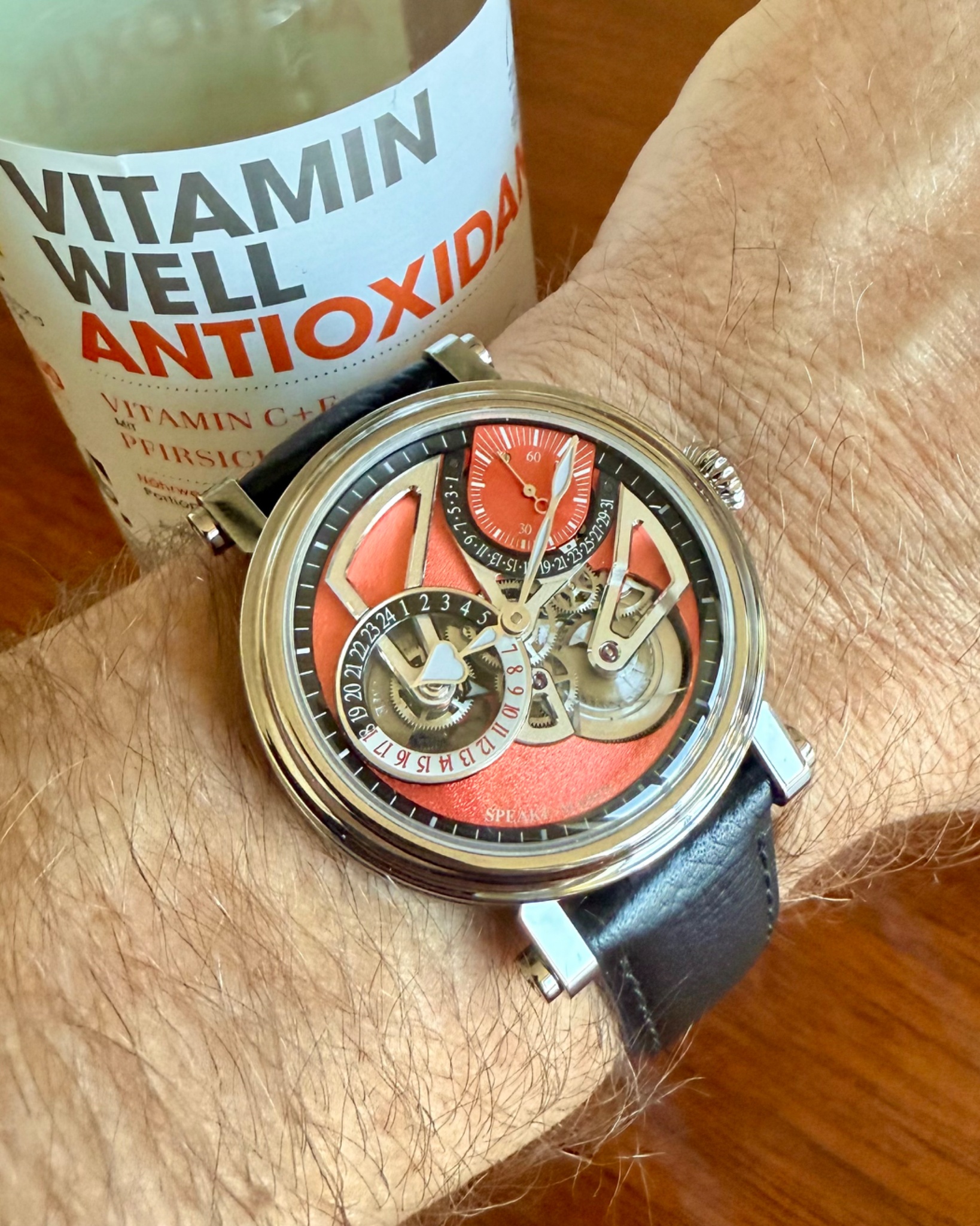 Watch by AHCI and independent haute horlogerie, Speake-Marin, Speake-Marin Openworked, Openworked Dual Time