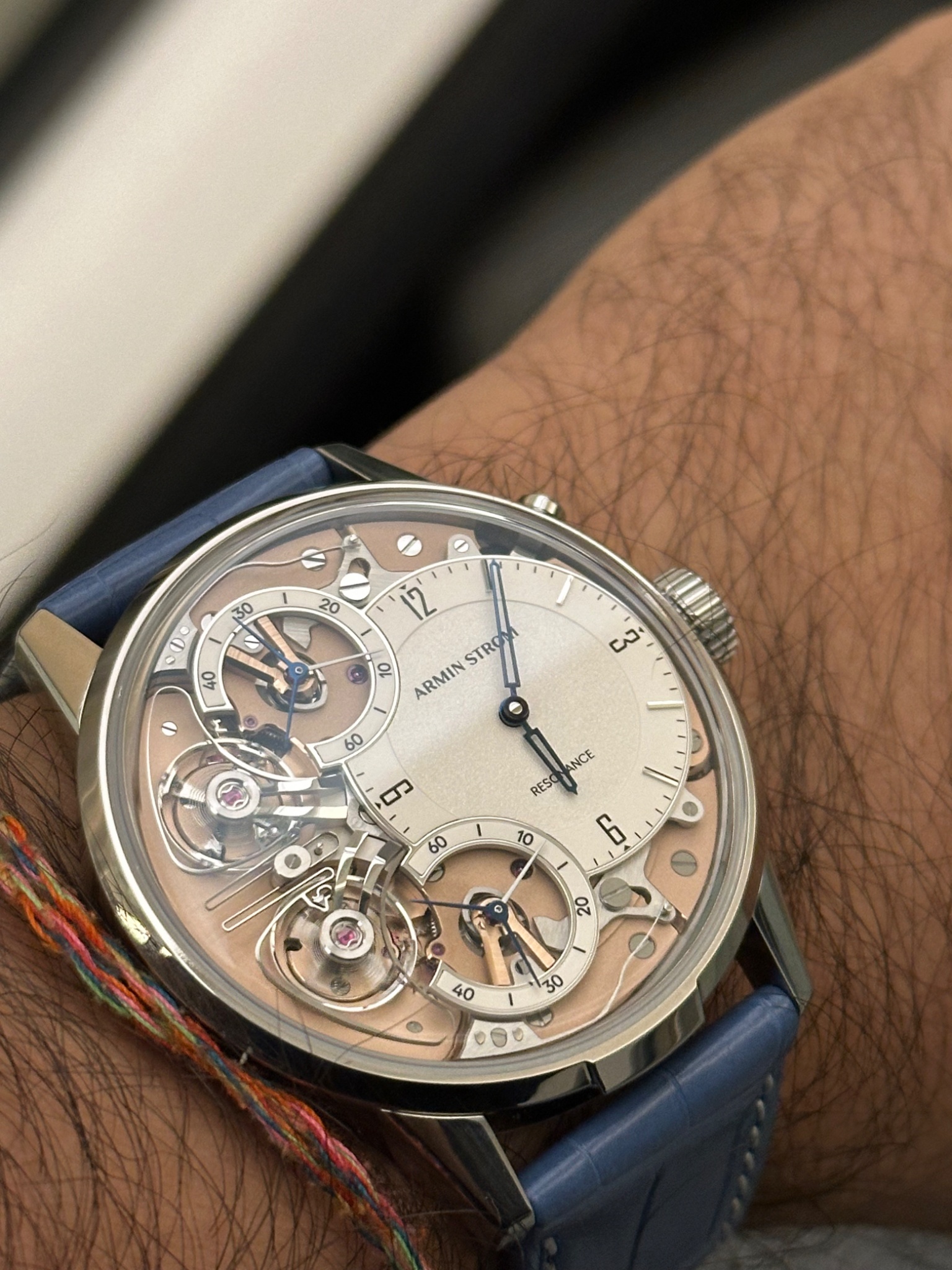 Watch by AHCI and independent haute horlogerie, Armin Strom