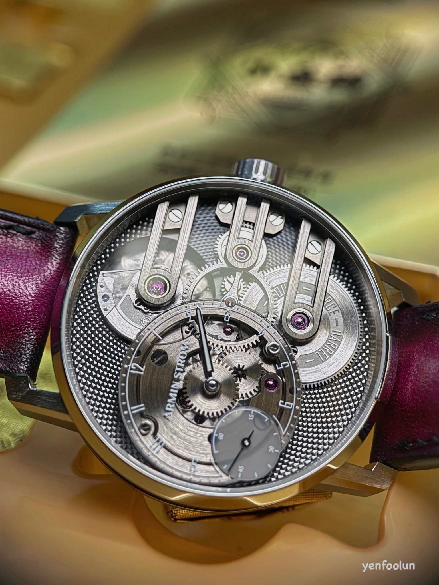 Watch by AHCI and independent haute horlogerie, Armin Strom, Armin Strom Gravity