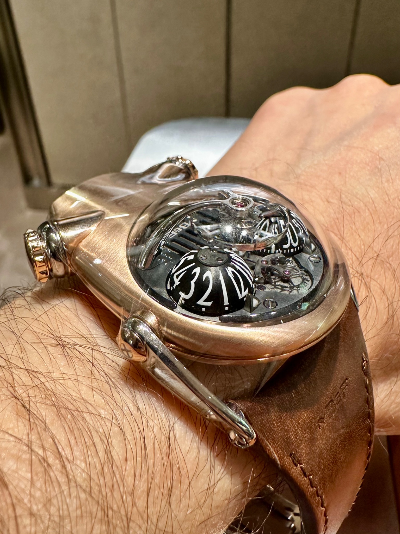 Watch by AHCI and independent haute horlogerie, Max Busser and Friends