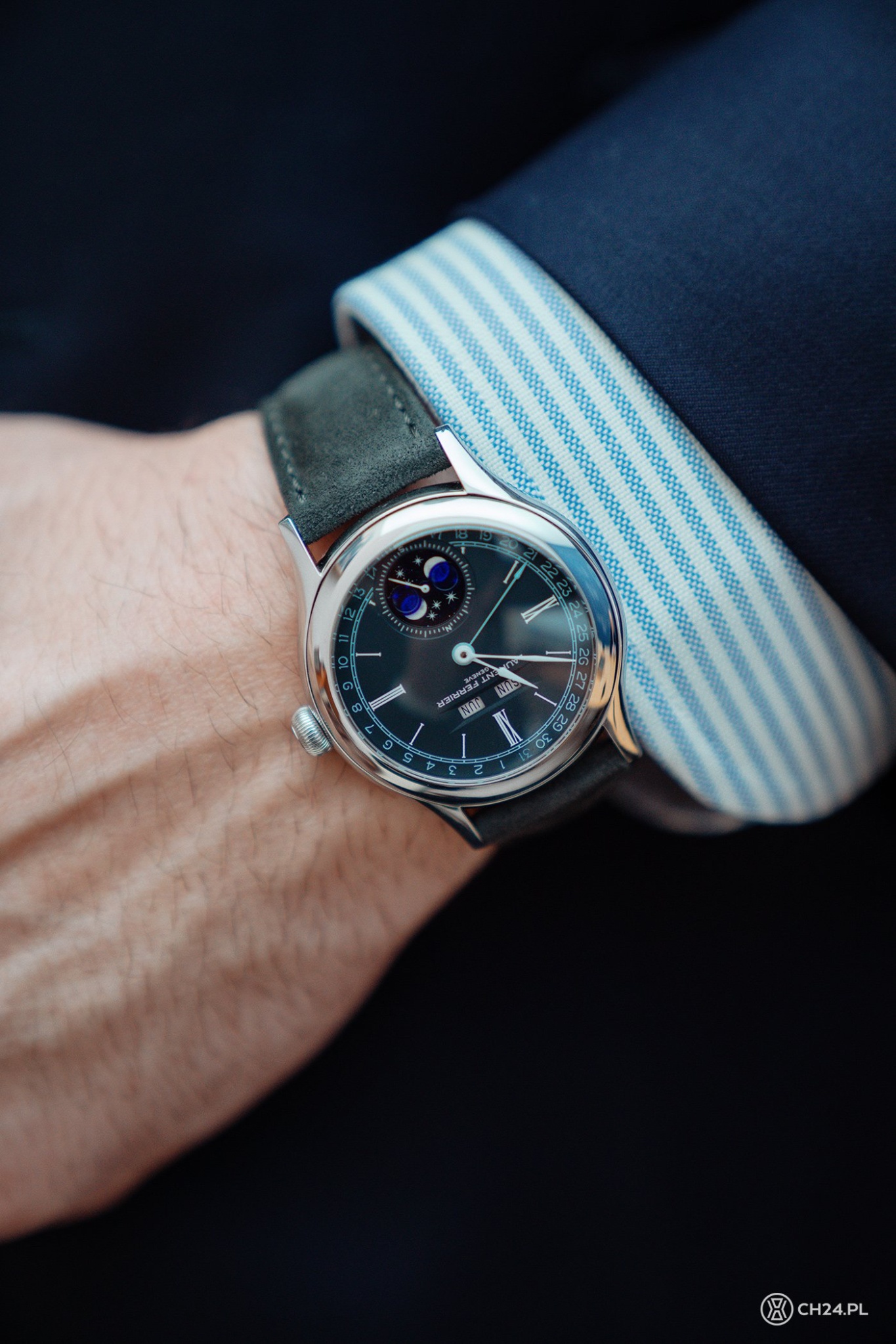Watch by AHCI and independent haute horlogerie, Laurent Ferrier
