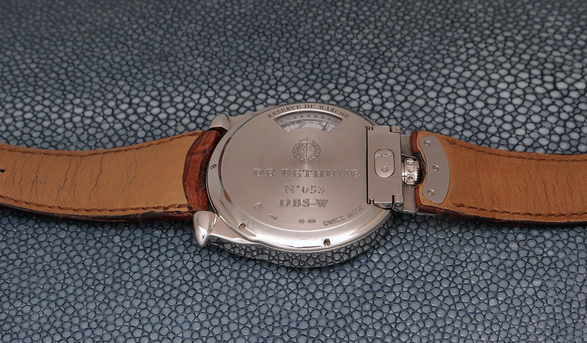 Watch by AHCI and independent haute horlogerie, De Bethune, DBSWS1, Ball Moonphase