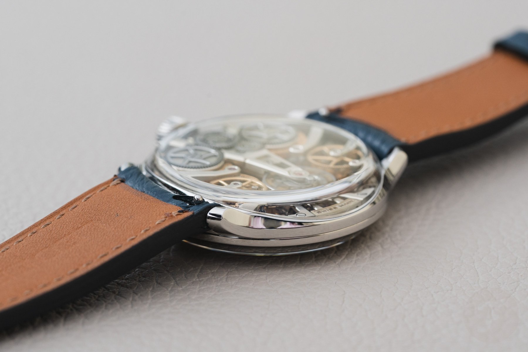 Watch by AHCI and independent haute horlogerie, Bernhard Lederer