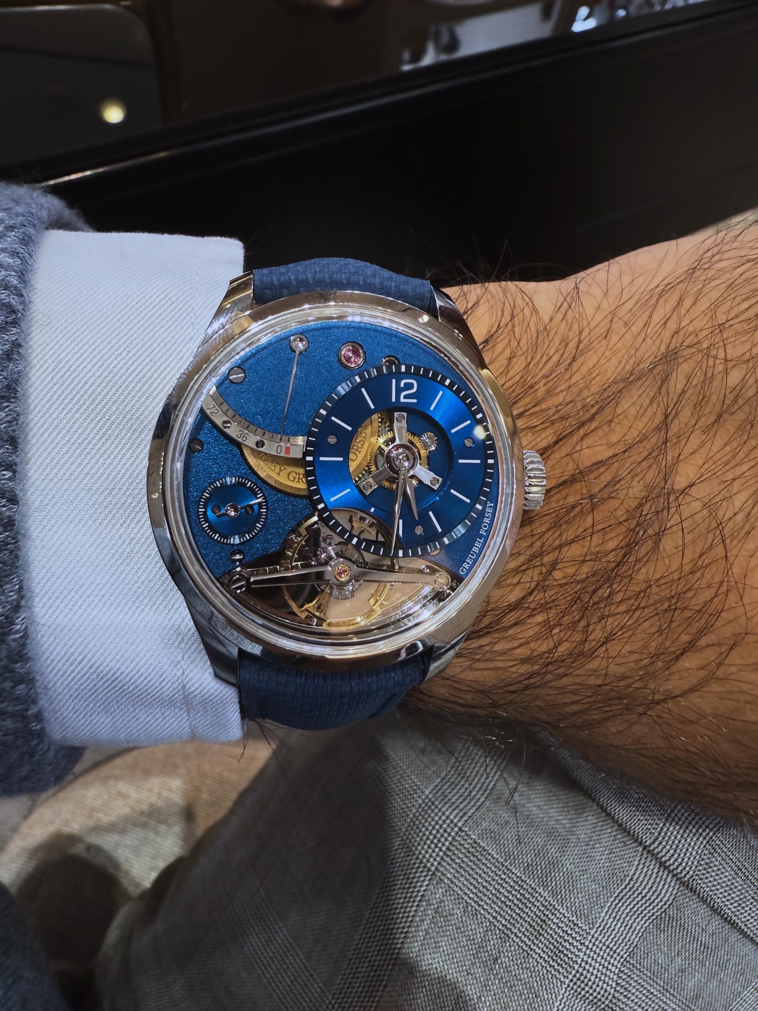 Watch by AHCI and independent haute horlogerie, Greubel Forsey, Balancier Contemporain