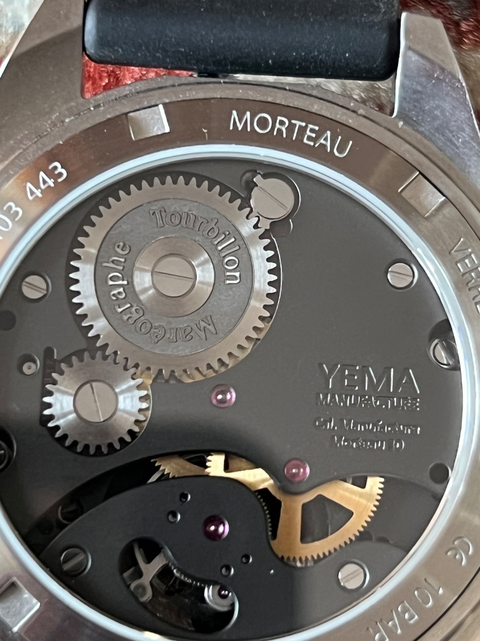 Watch by AHCI and independent haute horlogerie, Yema