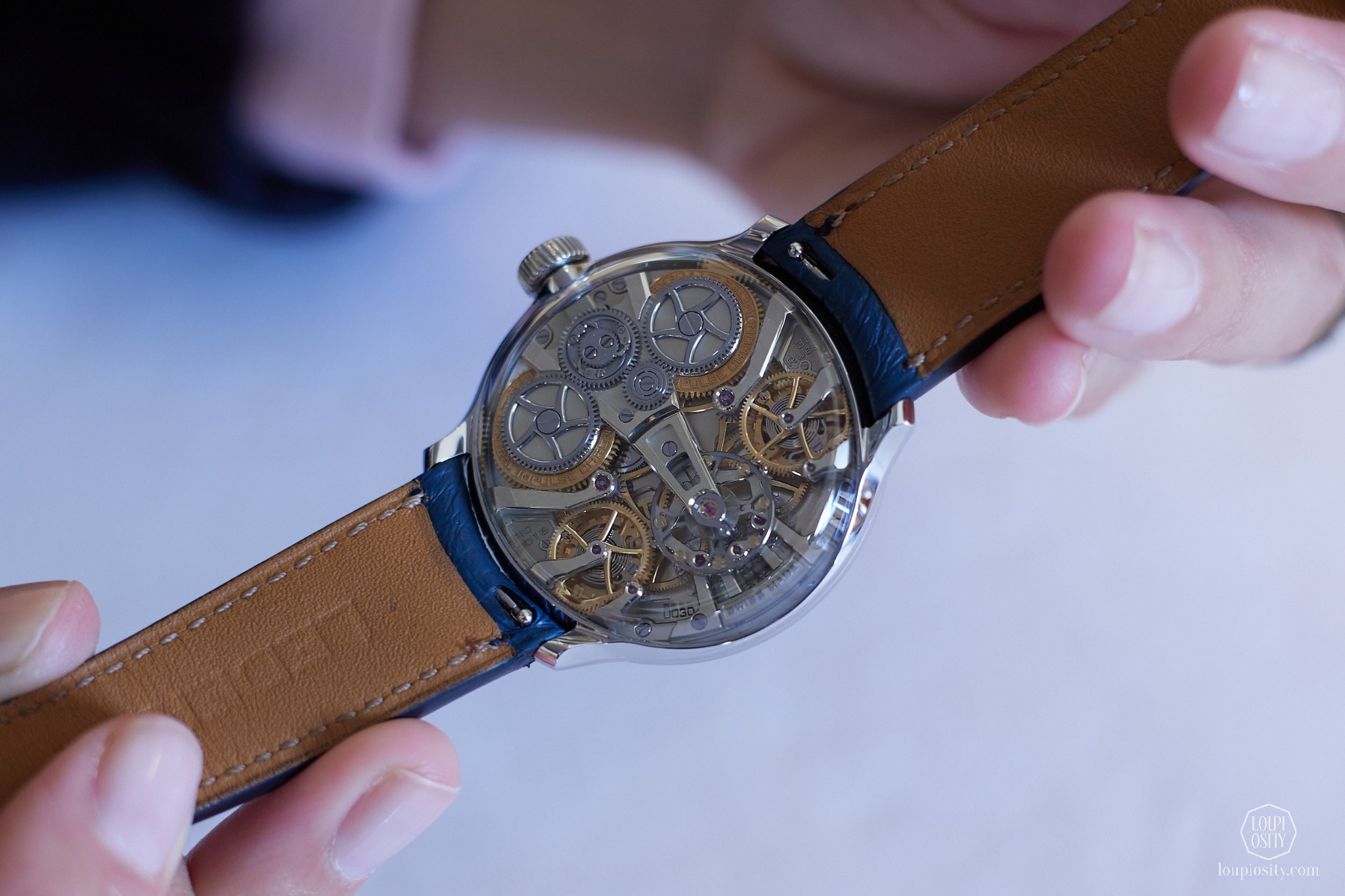 Watch by AHCI and independent haute horlogerie, Bernhard Lederer