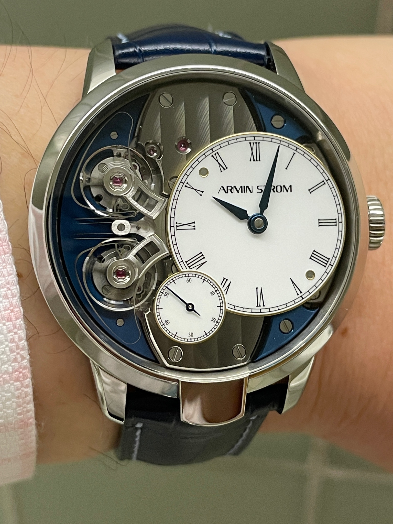 Watch by AHCI and independent haute horlogerie, Armin Strom, Armin Strom Resonance