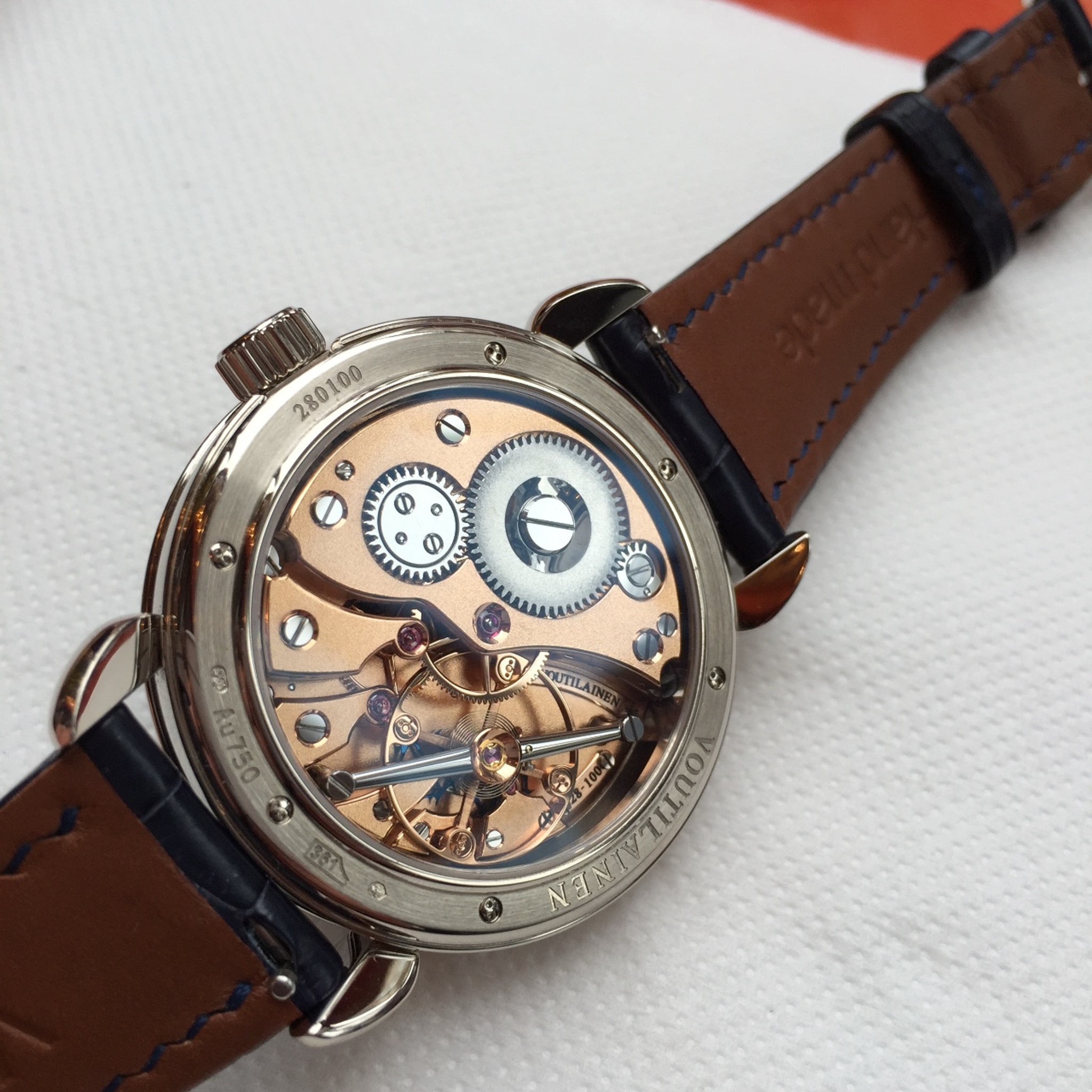 Watch by AHCI and independent haute horlogerie, Voutilainen, Vingt-8, Voutilainen 28