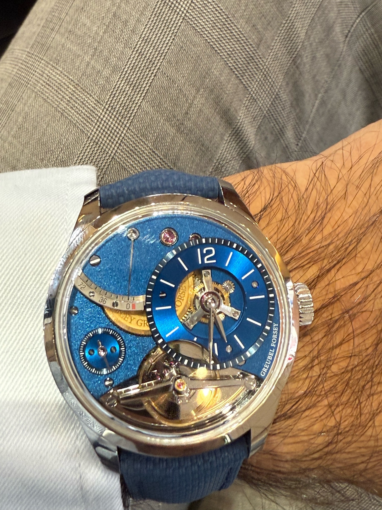 Watch by AHCI and independent haute horlogerie, Greubel Forsey, Balancier Contemporain