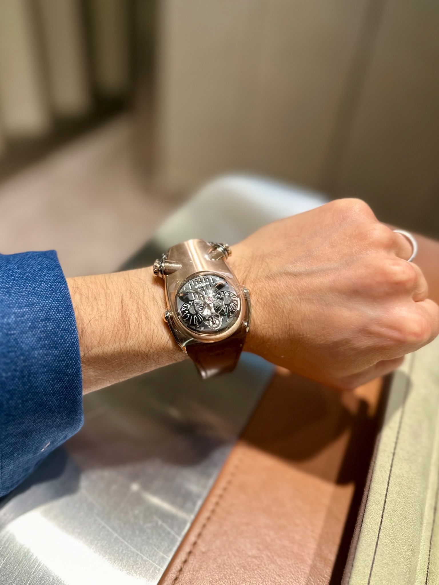 Watch by AHCI and independent haute horlogerie, Max Busser and Friends