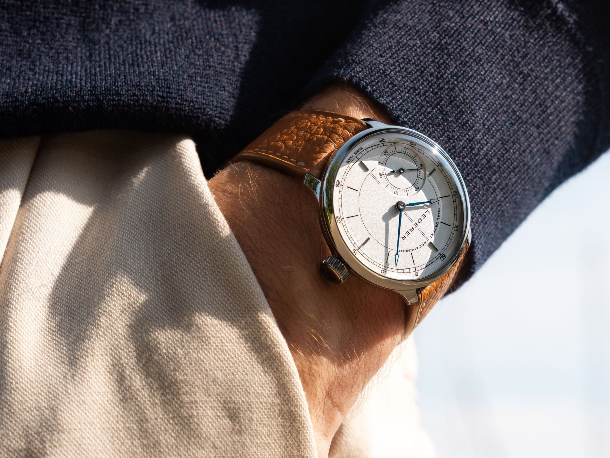 Watch by AHCI and independent haute horlogerie, Bernhard Lederer