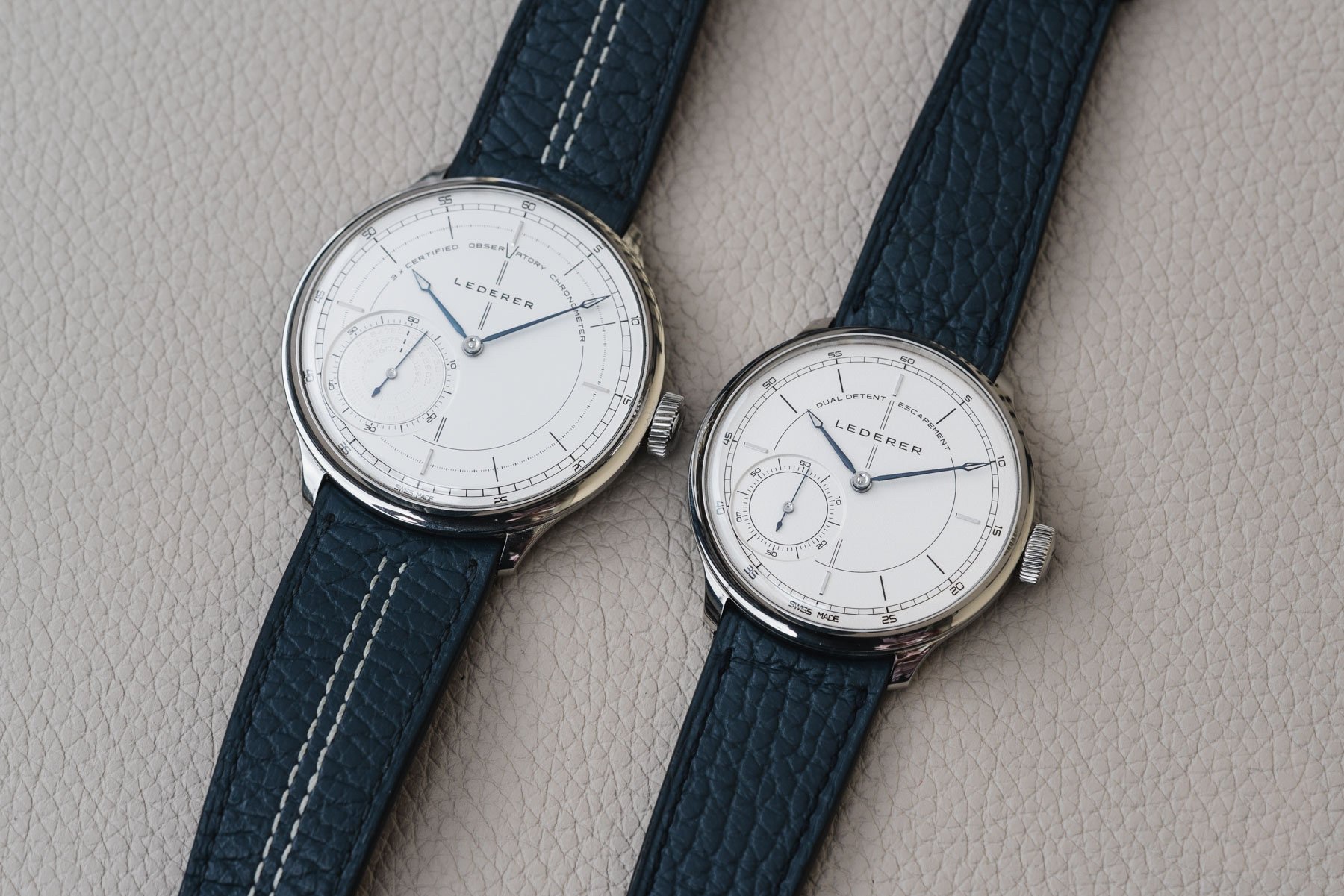Watch by AHCI and independent haute horlogerie, Bernhard Lederer