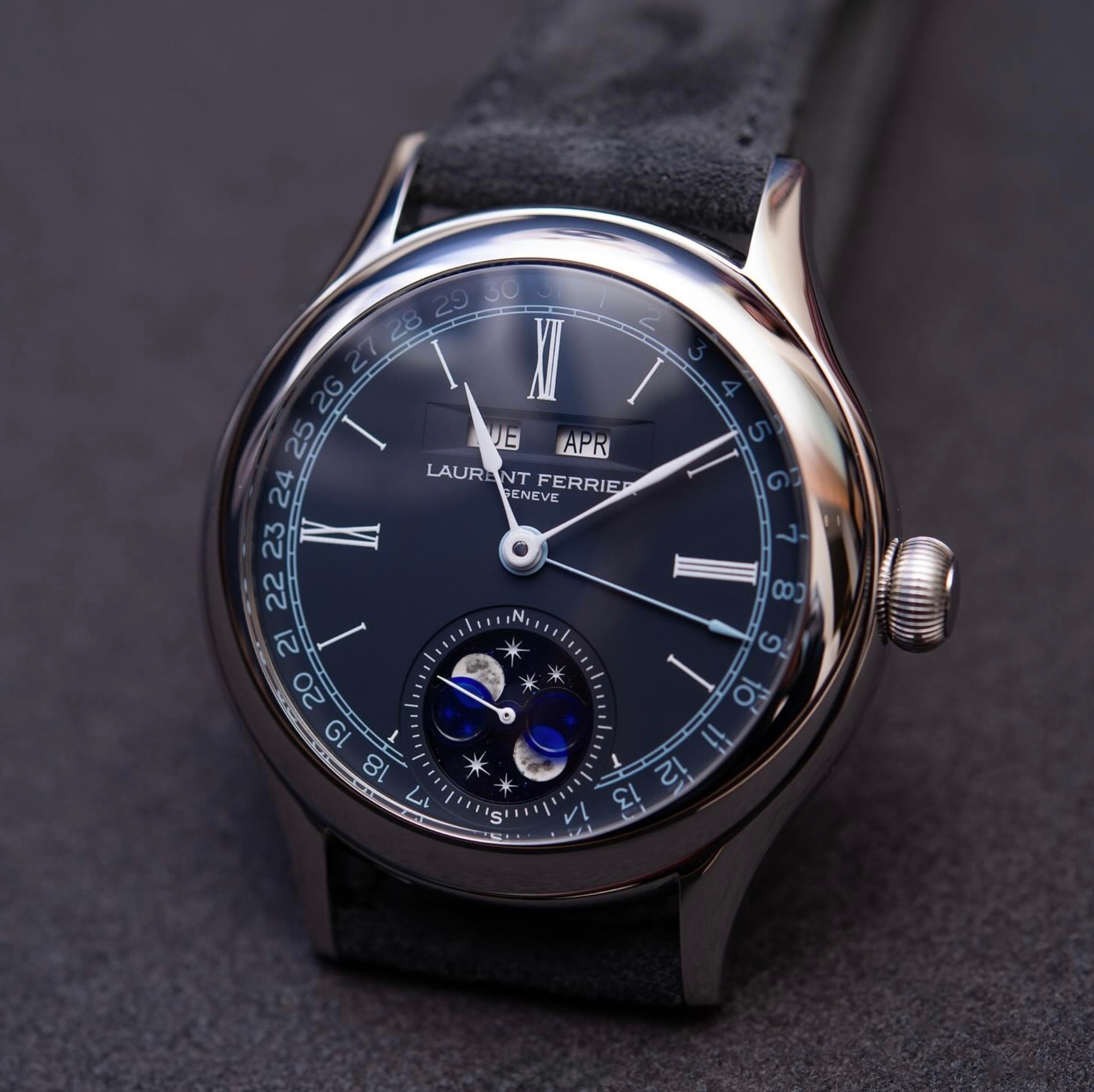 Watch by AHCI and independent haute horlogerie, Laurent Ferrier