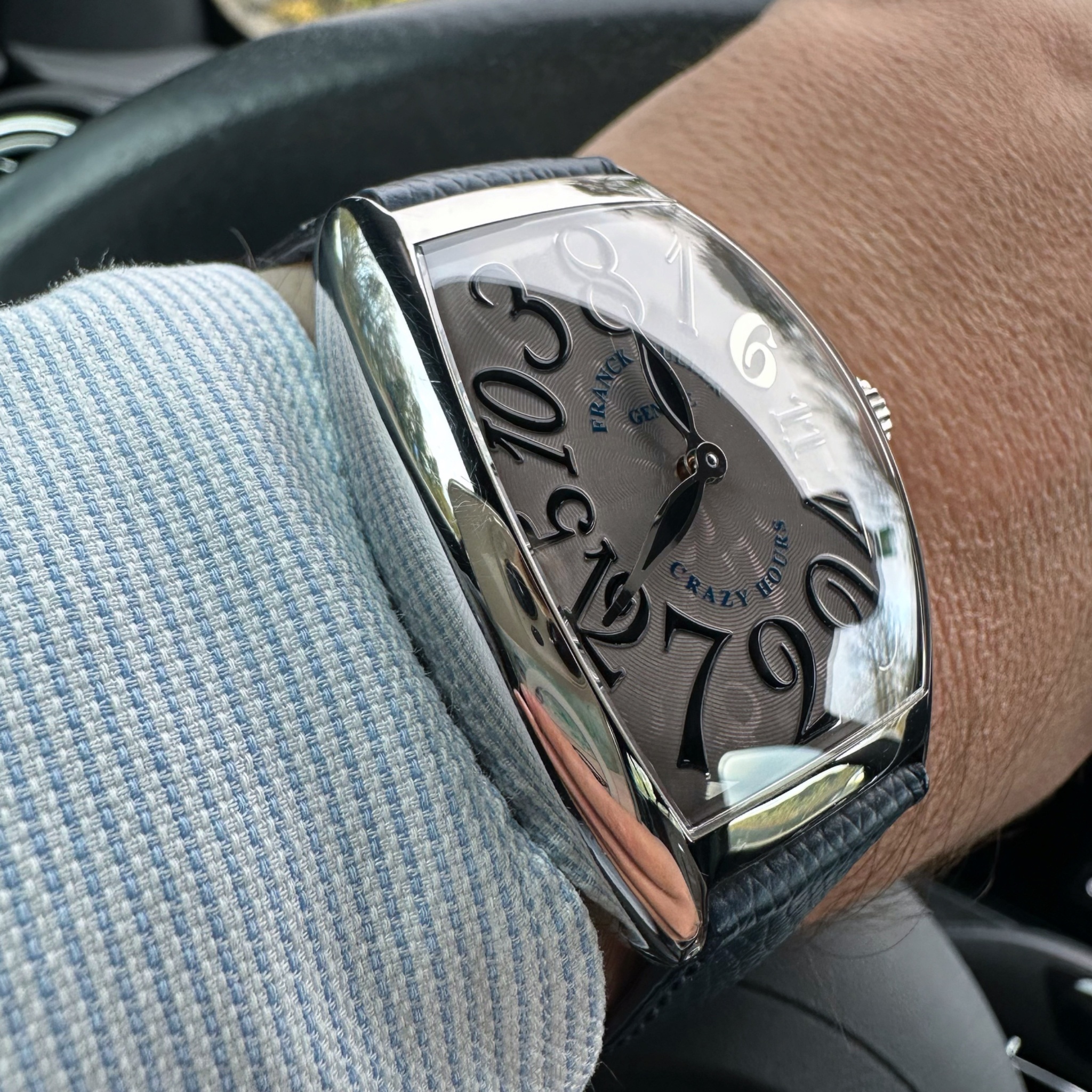 Watch by AHCI and independent haute horlogerie, Franck Muller Crazy Hours, Crazy Hours, Franck Muller, CintrΓ©e Curvex