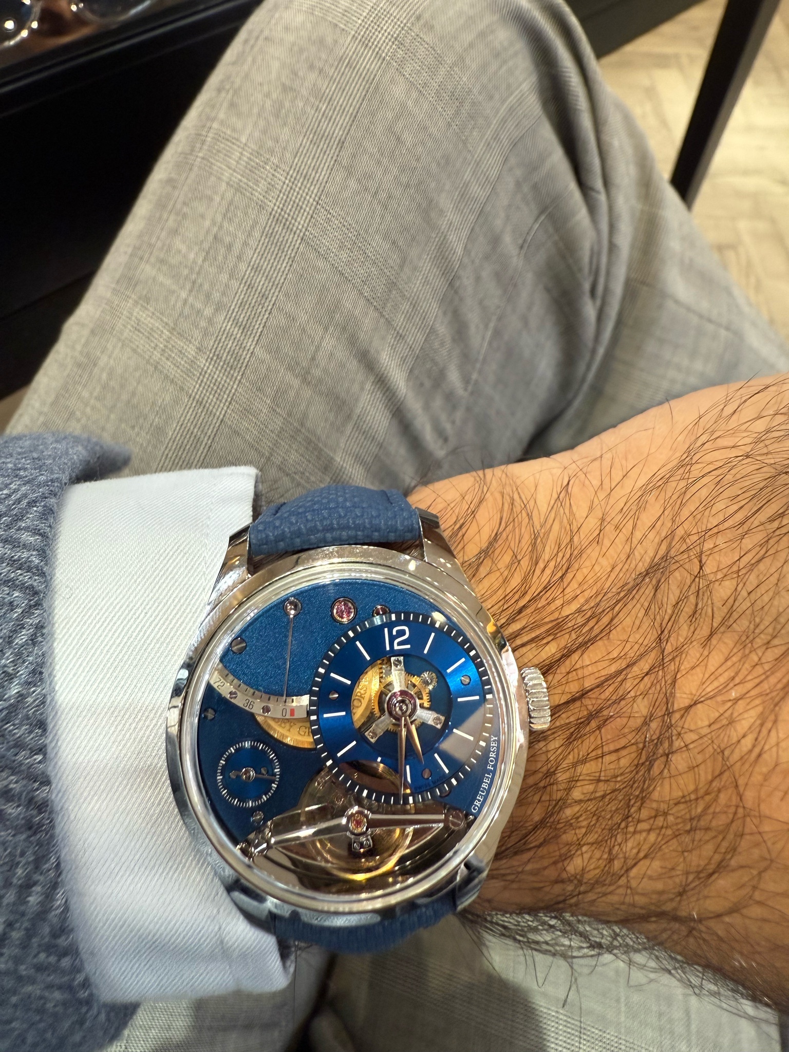 Watch by AHCI and independent haute horlogerie, Greubel Forsey, Balancier Contemporain