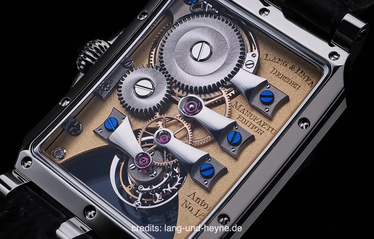 Watch by AHCI and independent haute horlogerie, Lang and Heyne