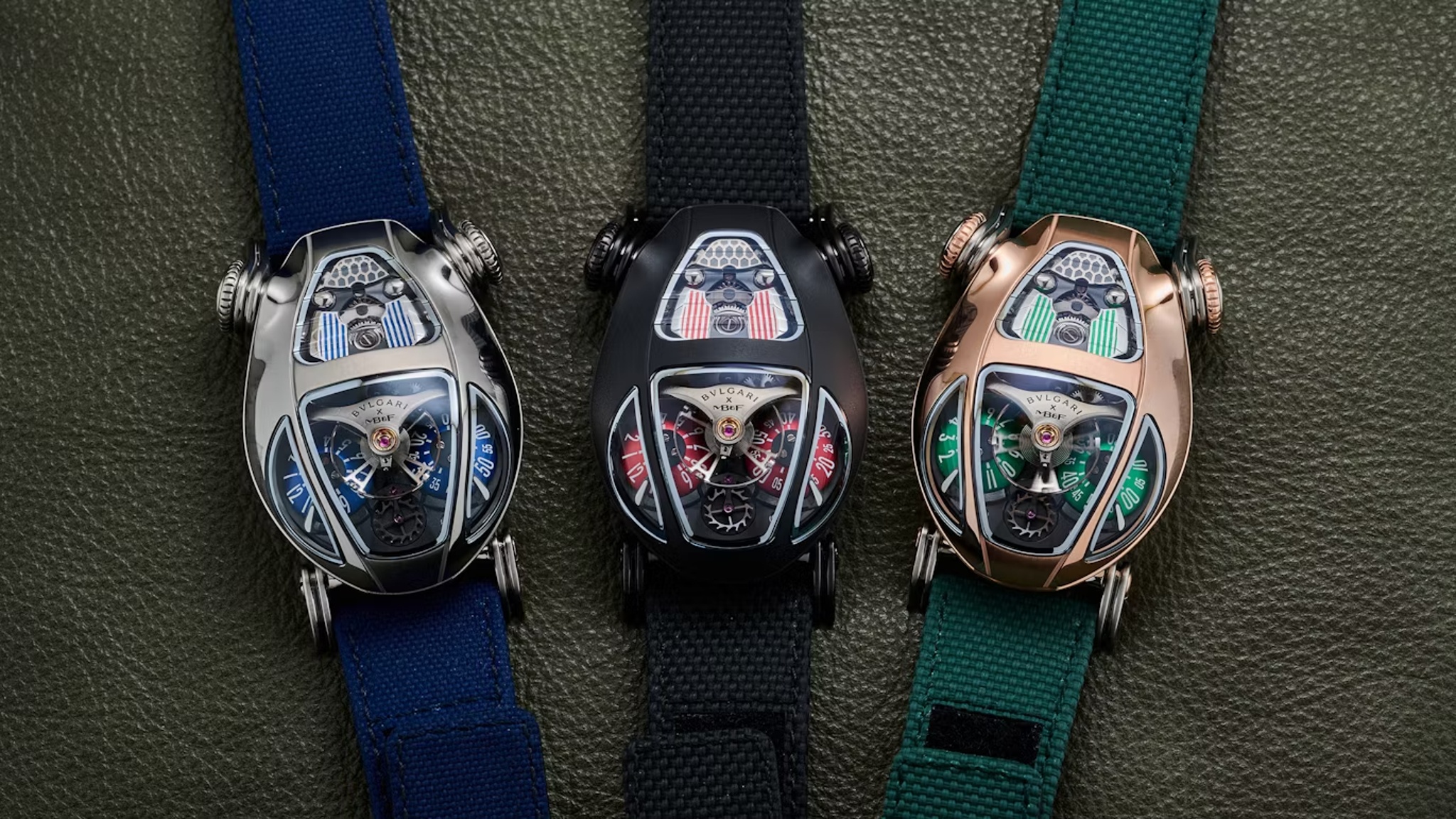 Watch by AHCI and independent haute horlogerie, Max Busser and Friends, De Bethune, DB25, Bulgari