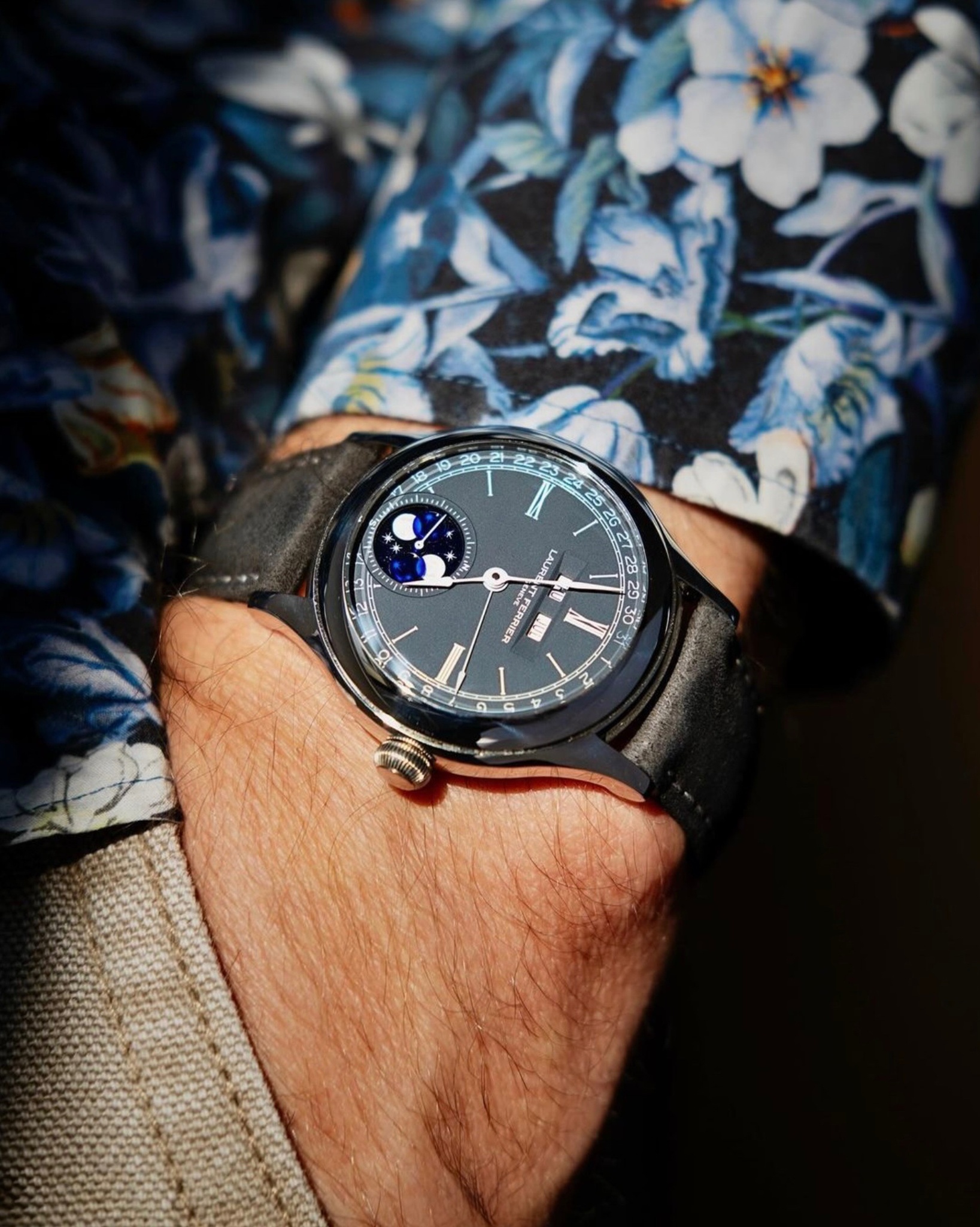 Watch by AHCI and independent haute horlogerie, Laurent Ferrier