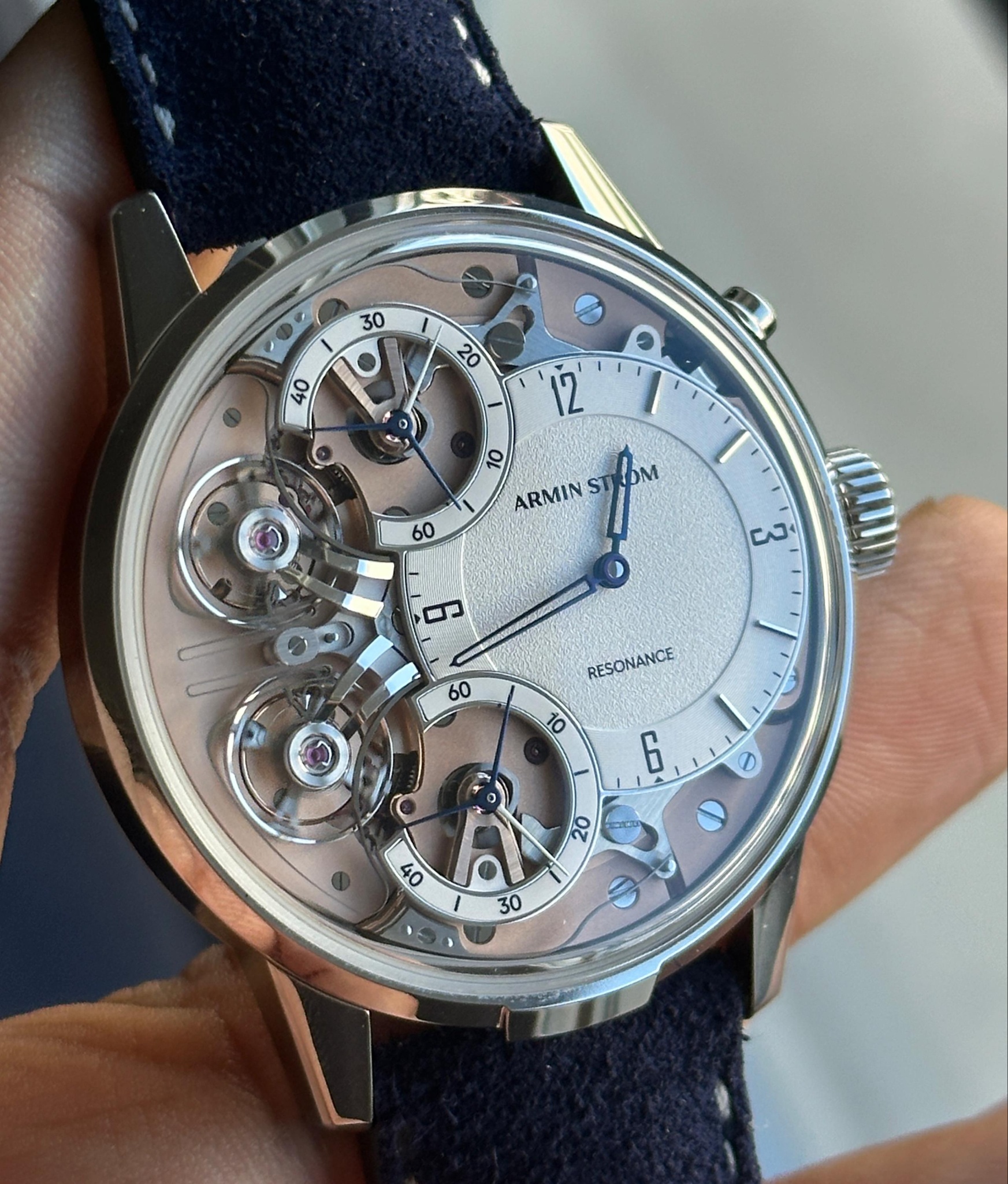 Watch by AHCI and independent haute horlogerie, Armin Strom, Armin Strom Resonance